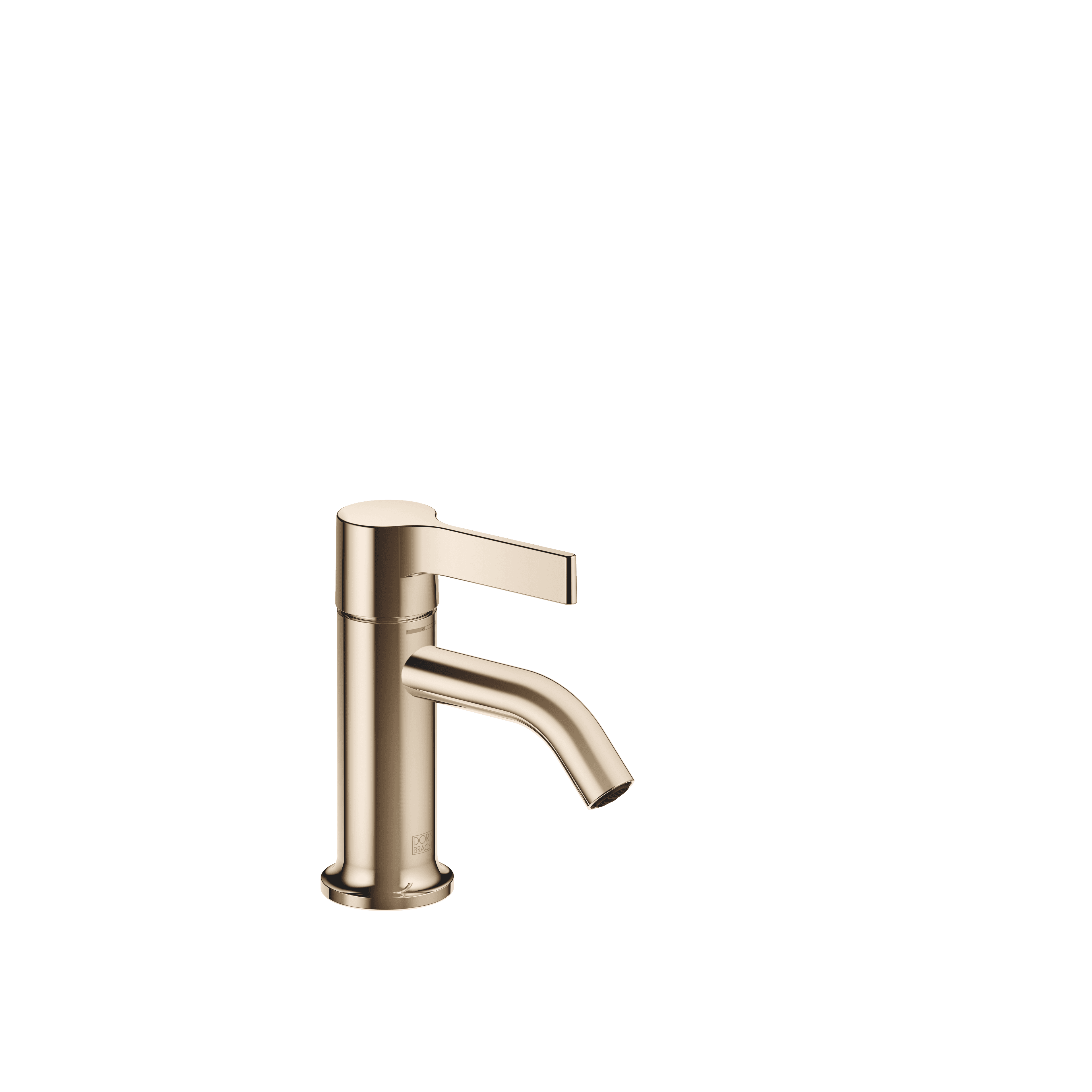 VAIA Single-lever basin mixer with pop-up waste in Champagne (22kt Gold)