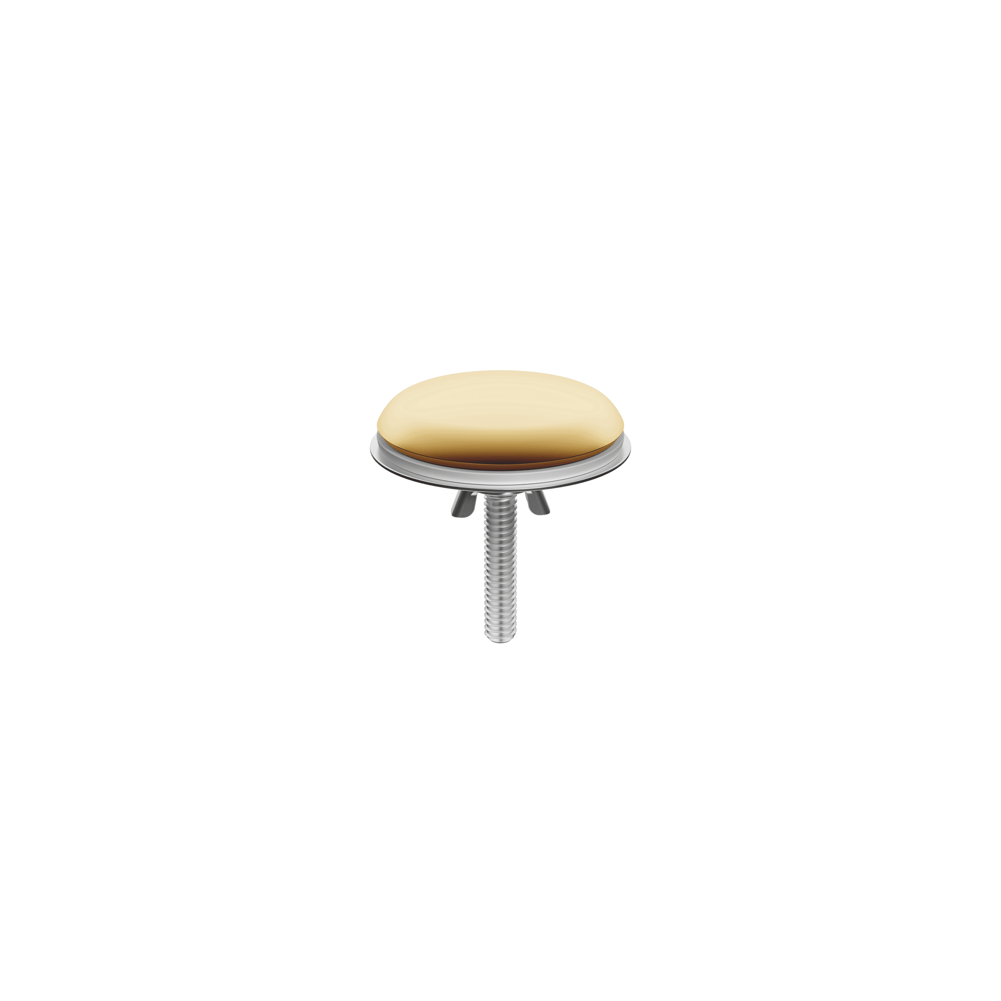 Cover for tap hole in Brushed Gold (PVD)