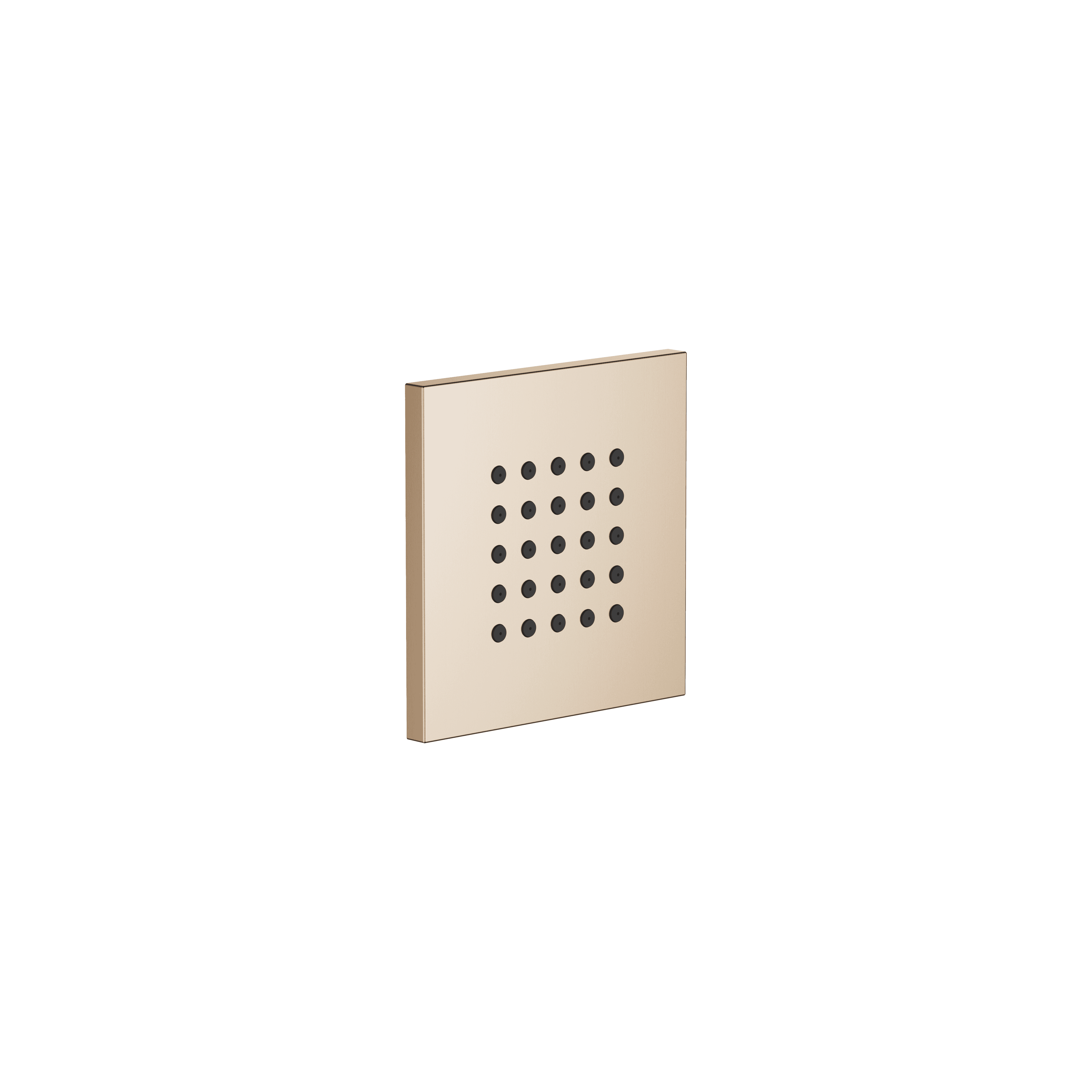 WATER POINTS Concealed body spray in Brushed Light Gold (PVD)