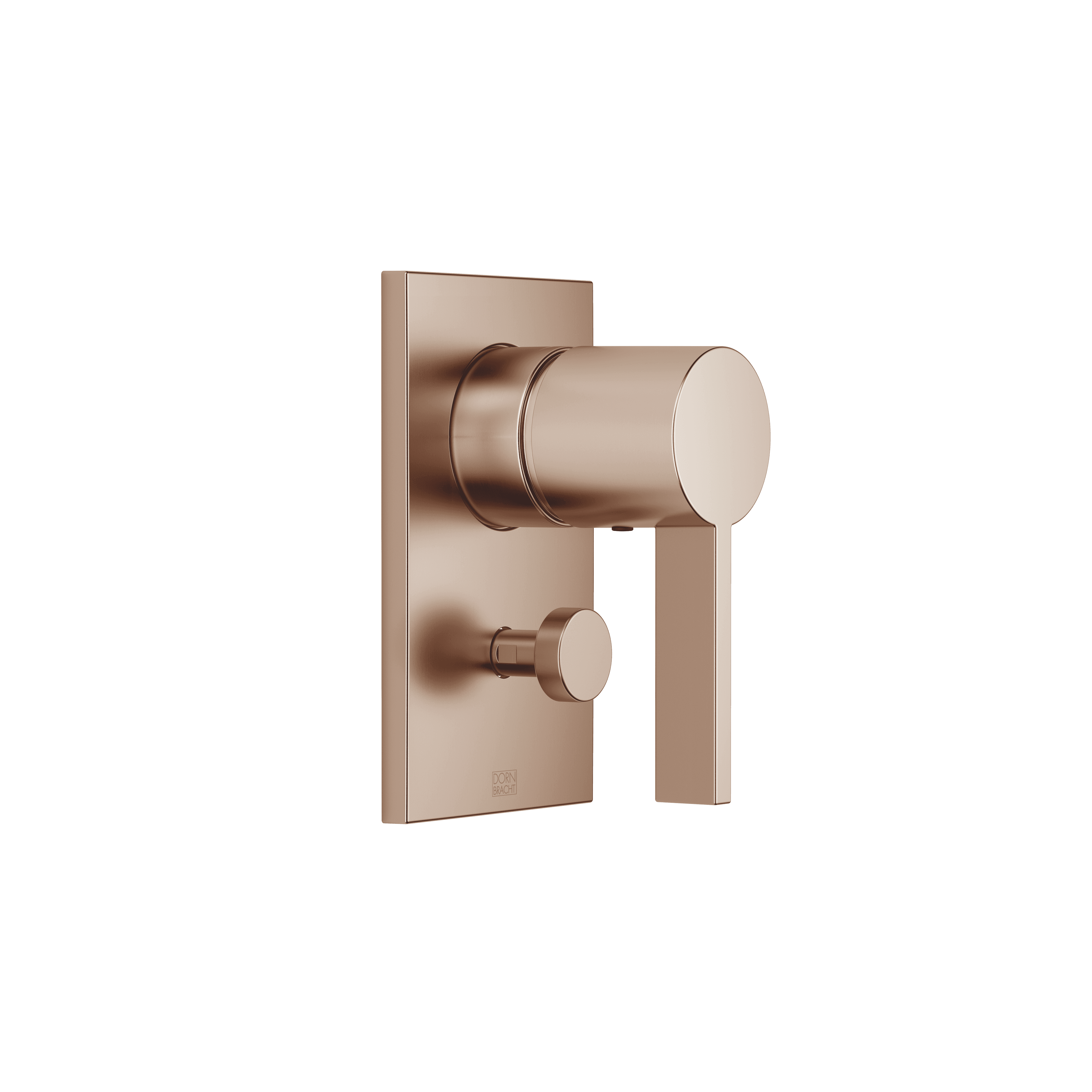 Concealed single-lever mixer with diverter in Brushed Bronze (PVD)