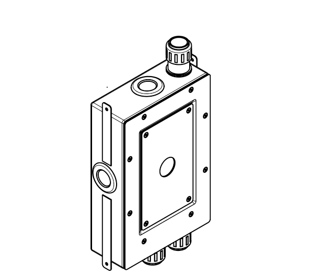 Drybox wall bracket - in Standard finish