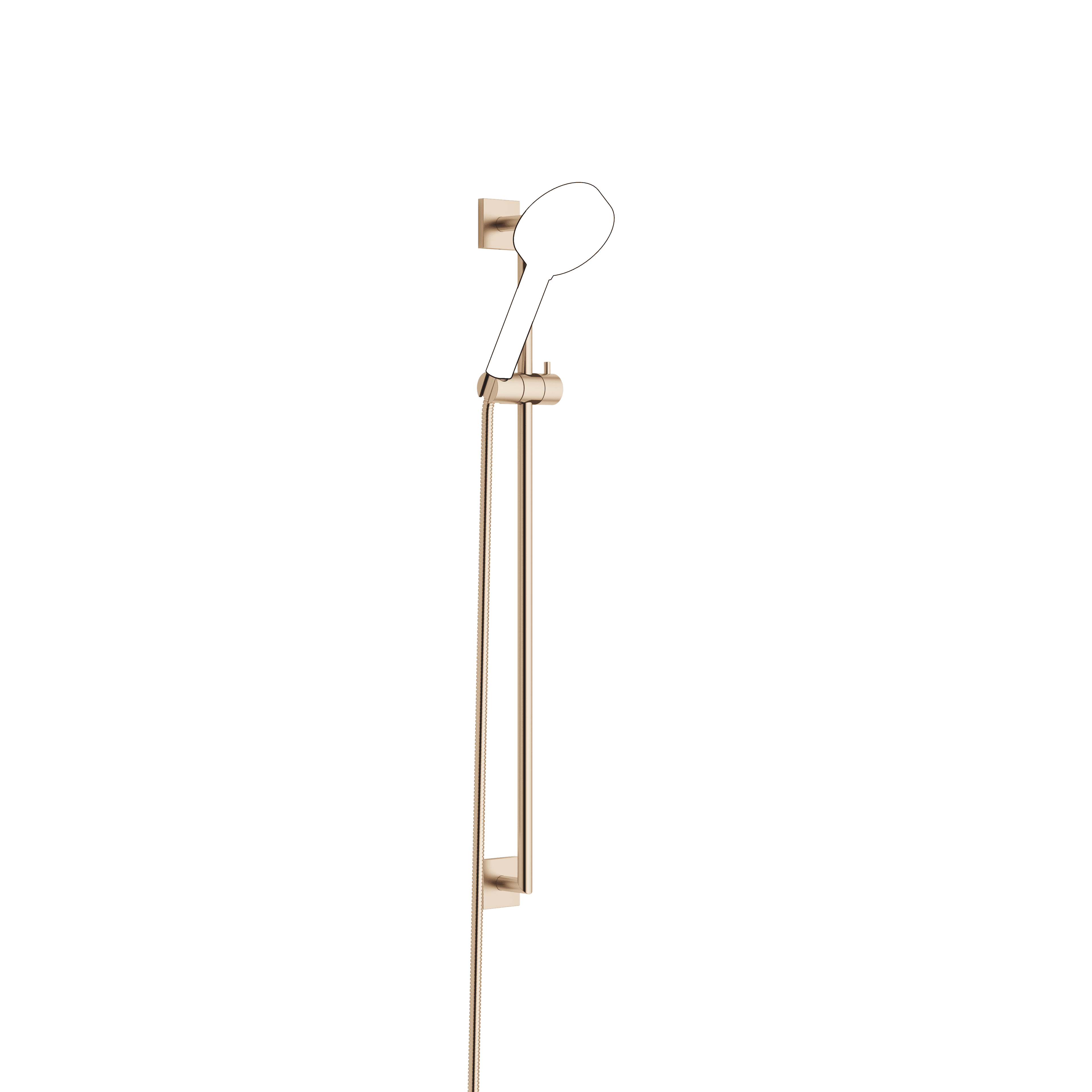Shower set in Brushed Light Gold (PVD)