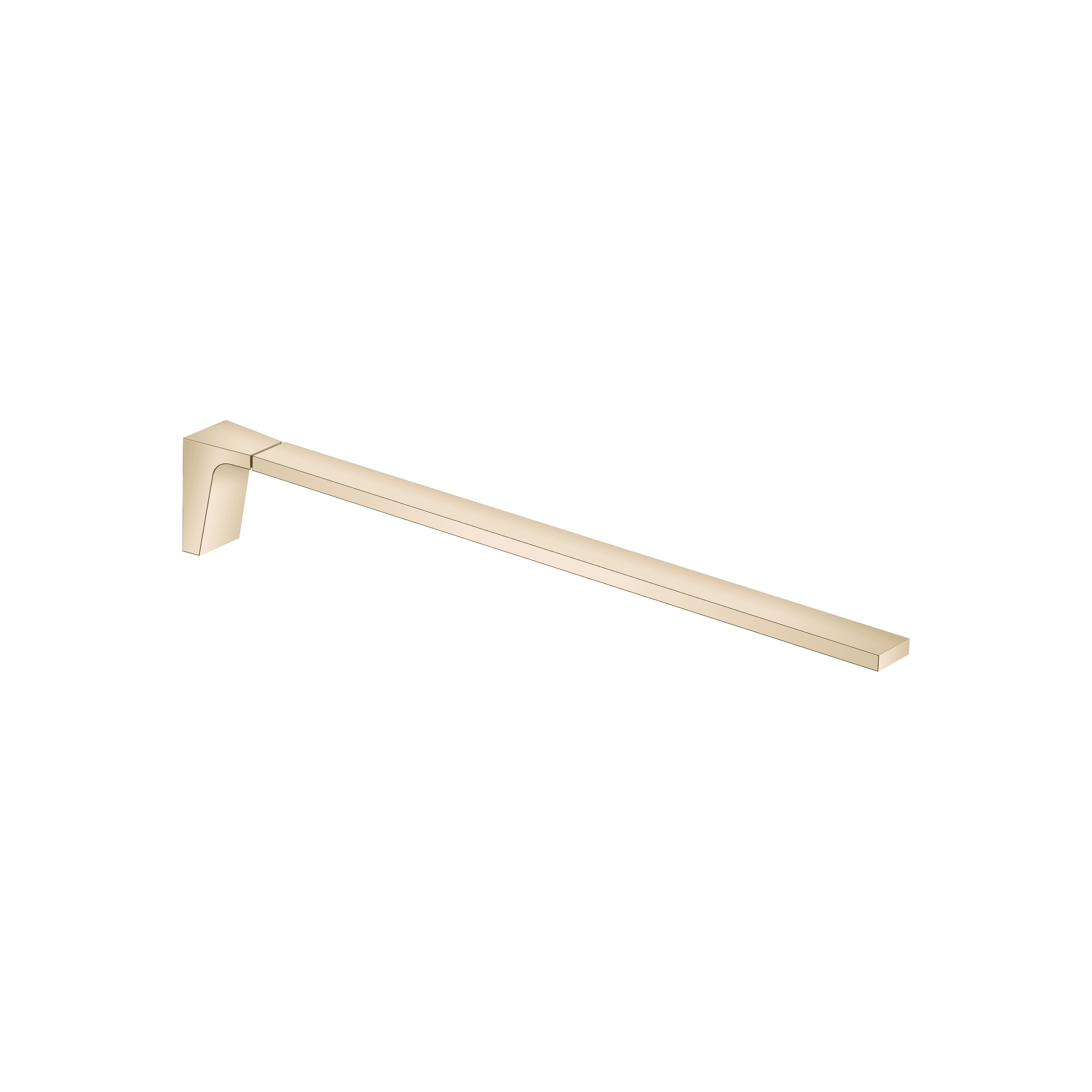 CL.1 Towel bar 1-piece non-swivel in Champagne (22kt Gold)