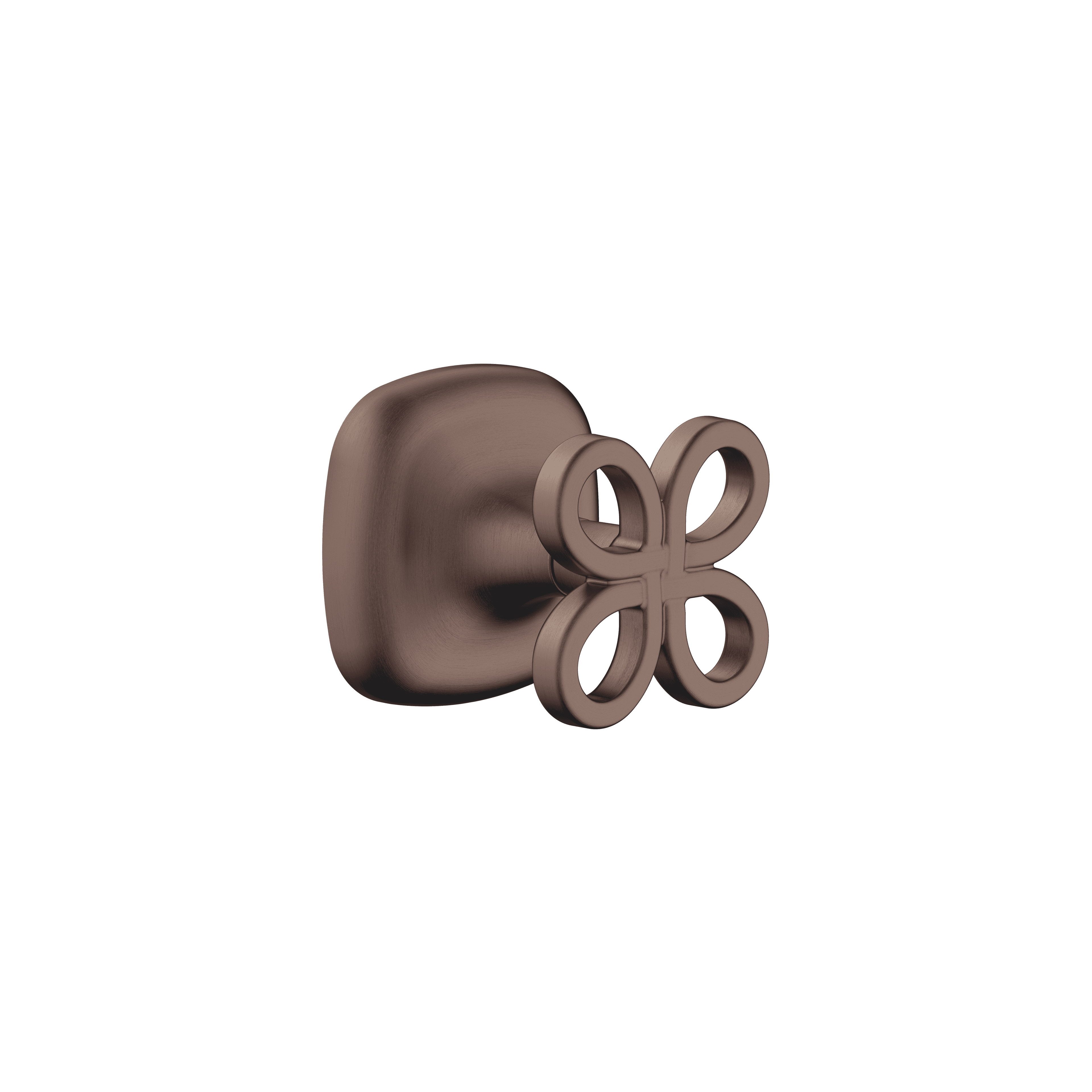 Wall valve clockwise closing 3/4" in Brushed Dark Bronze (PVD)