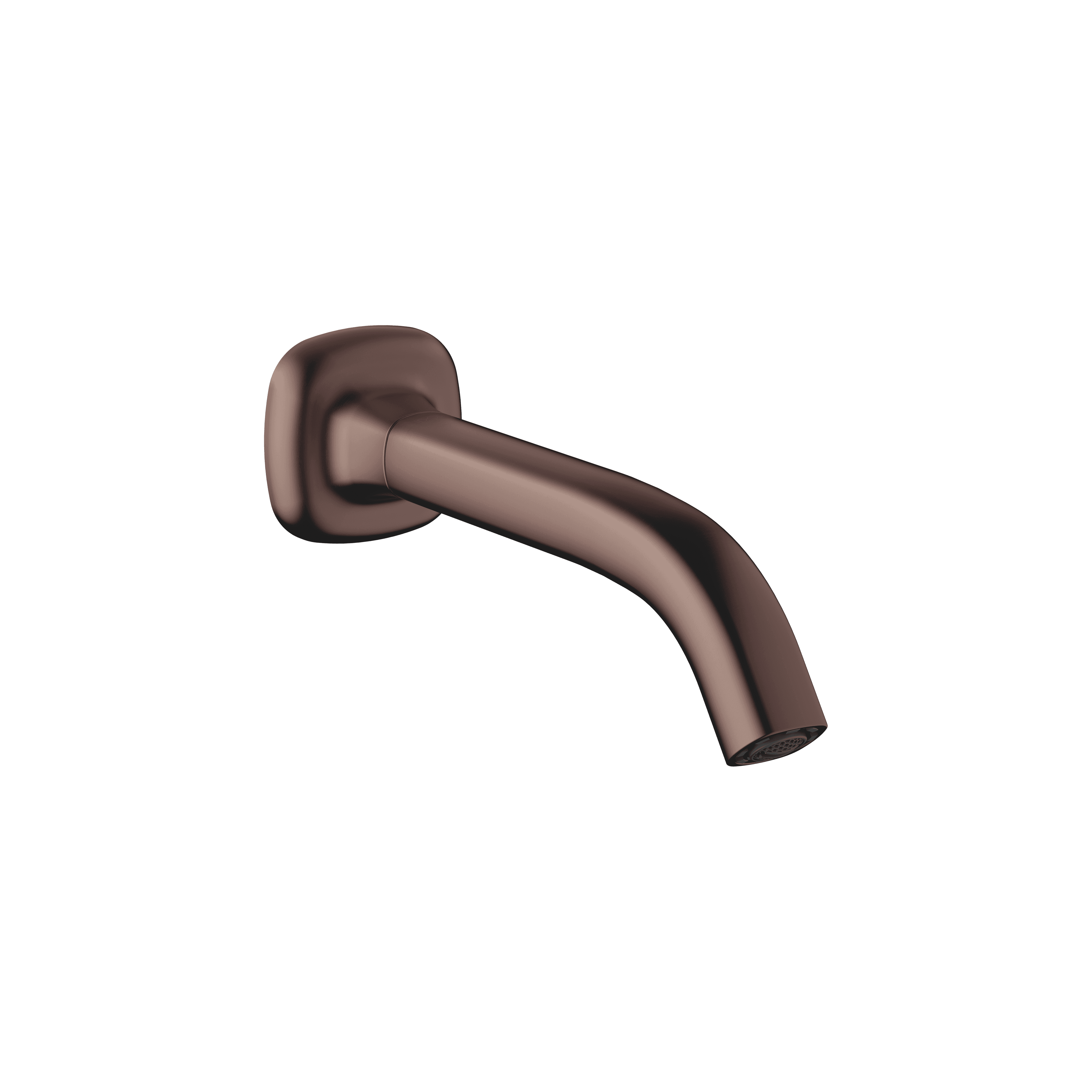 COYA Bath spout for wall mounting in Brushed Dark Bronze (PVD)