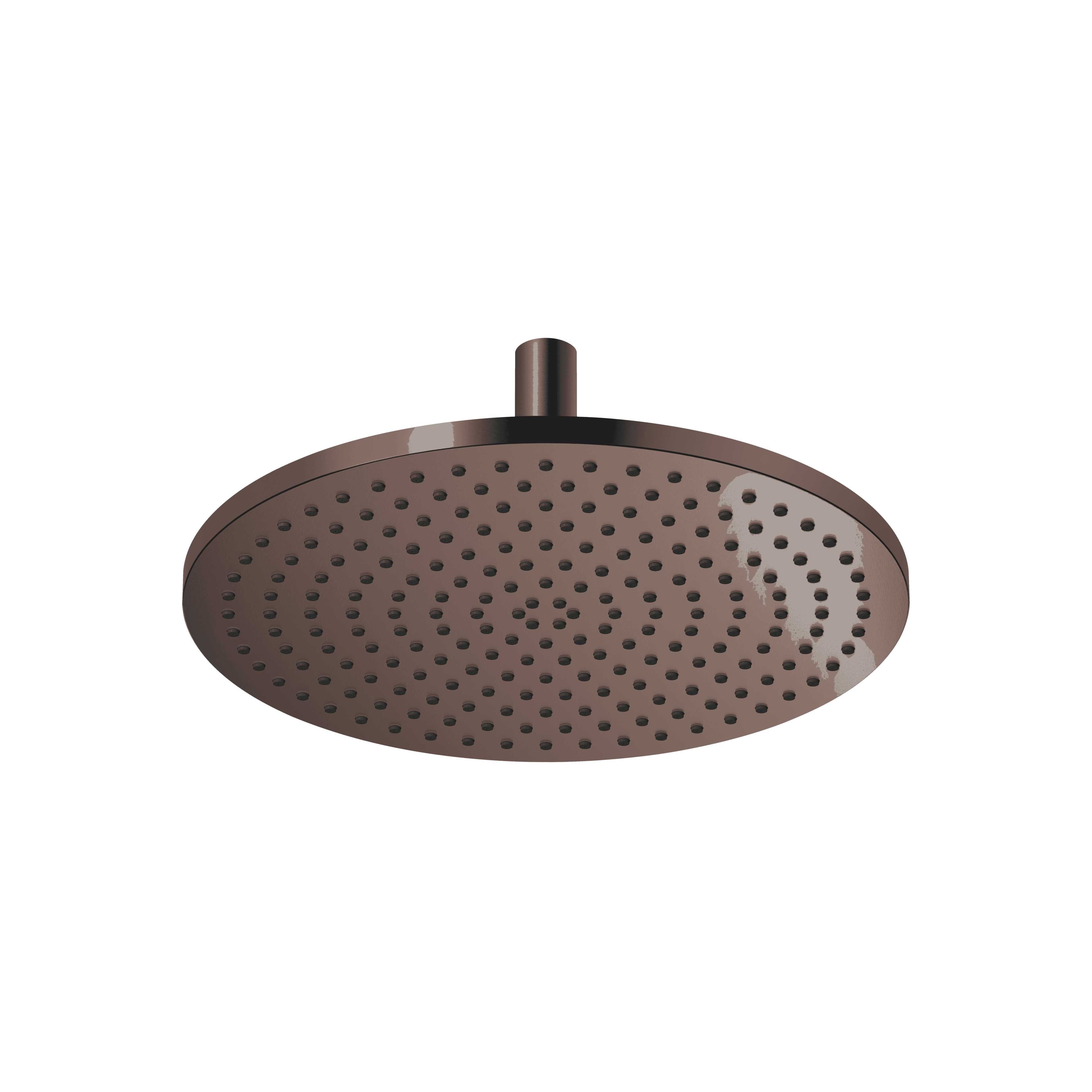 Rain shower with ceiling fixing 400 mm in Brushed Dark Bronze (PVD)