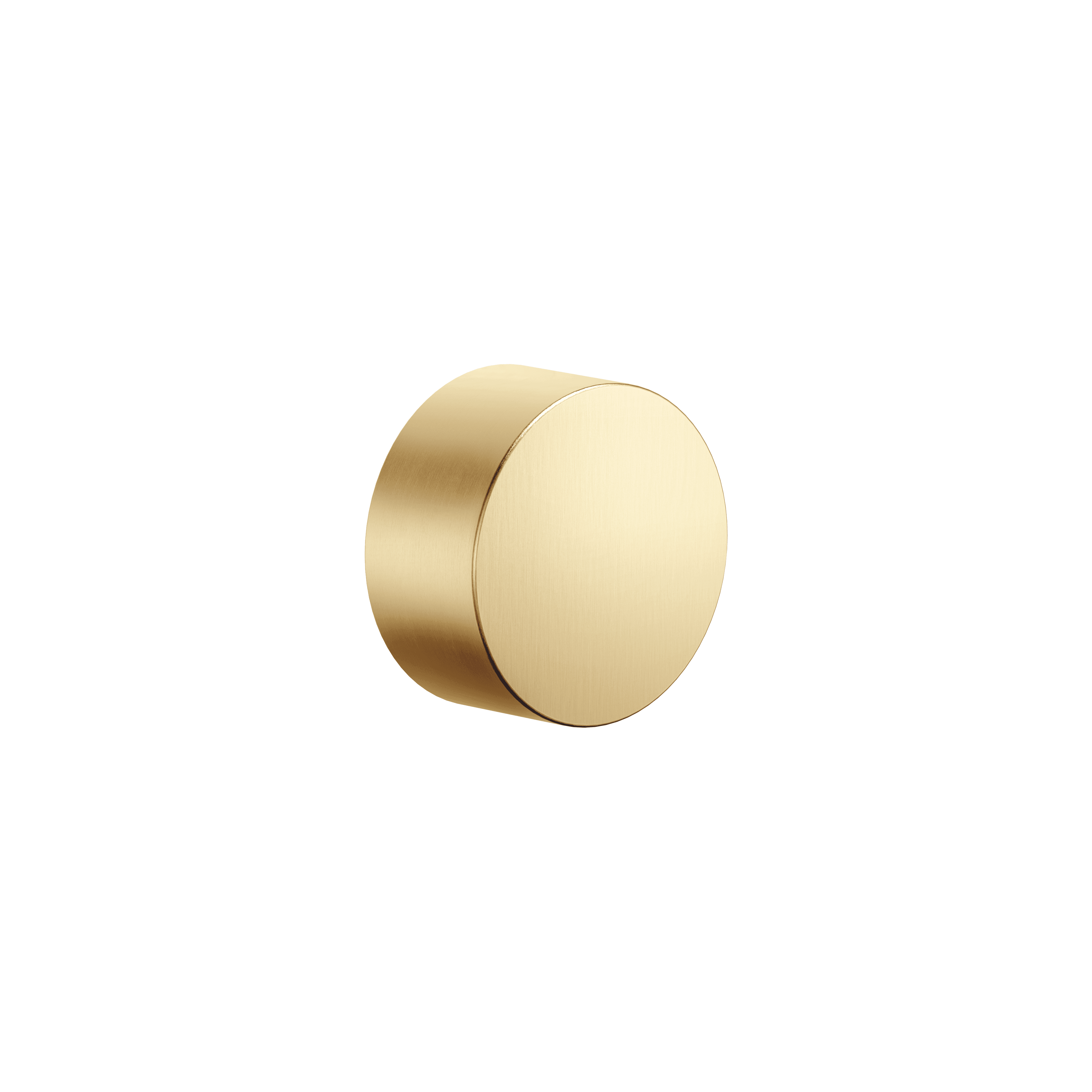 Wall valve clockwise closing 1/2" in Brushed Durabrass (23kt Gold)