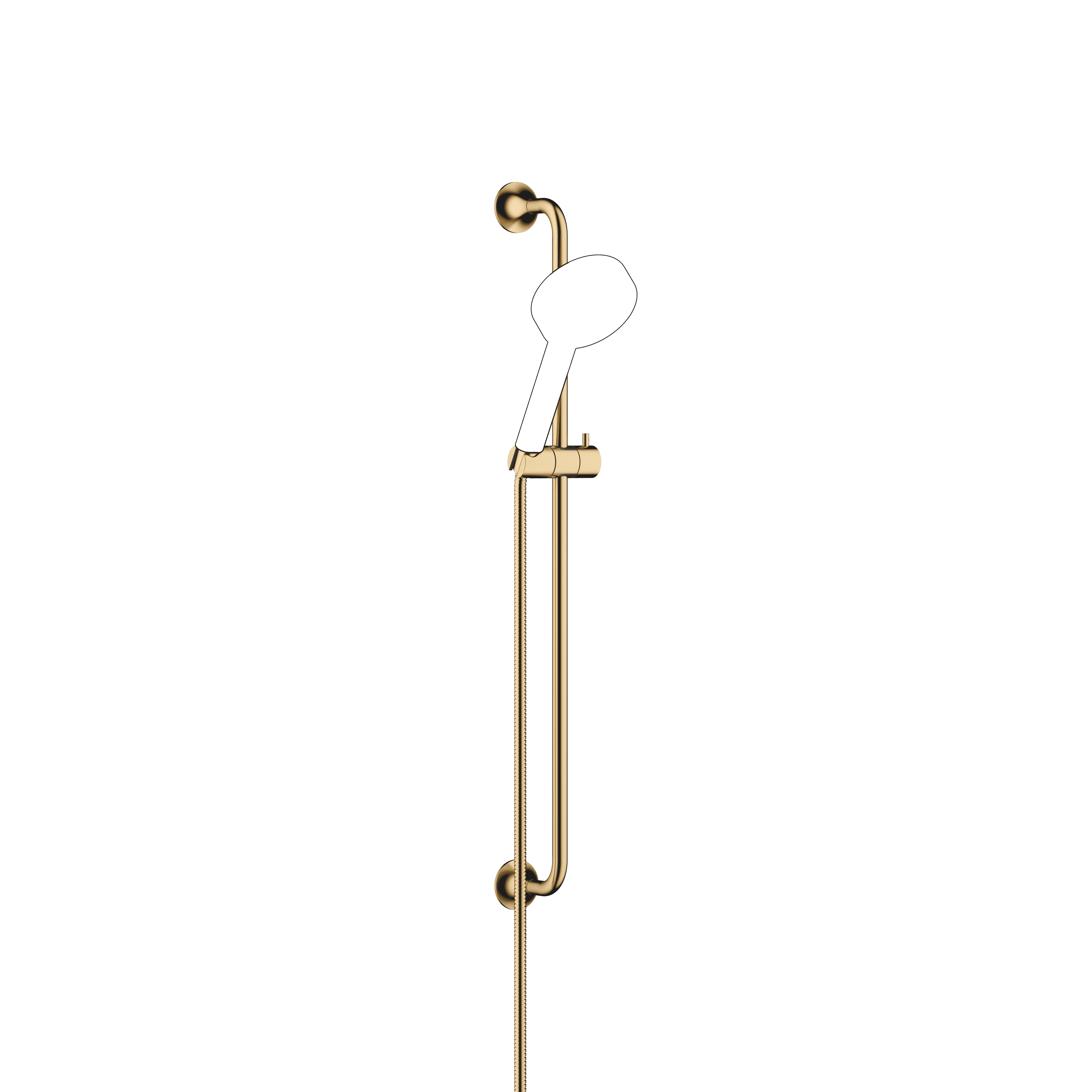 VAIA Shower set in Brushed Gold (PVD)