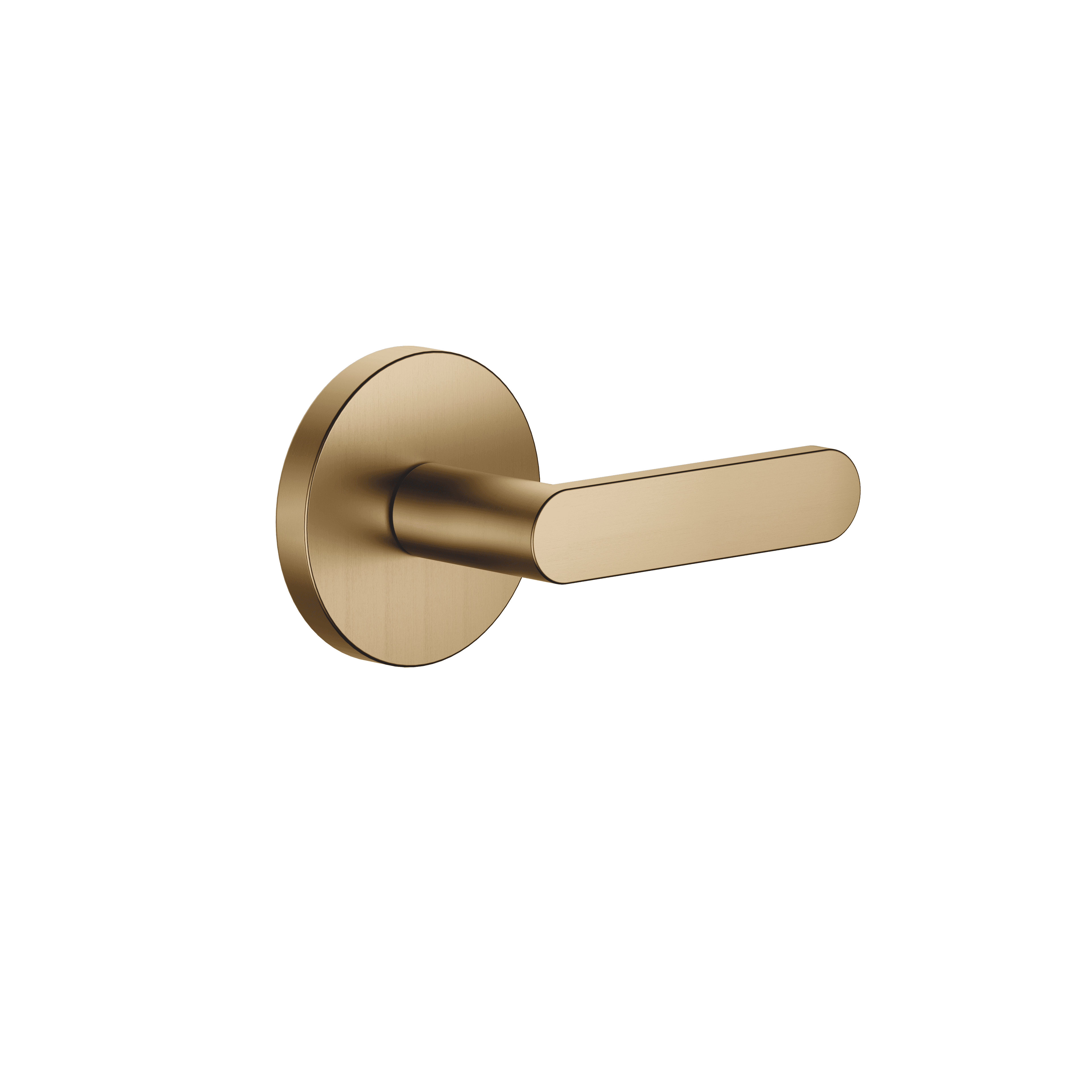 META Wall valve clockwise closing 3/4" in Brushed Dark Brass (PVD)