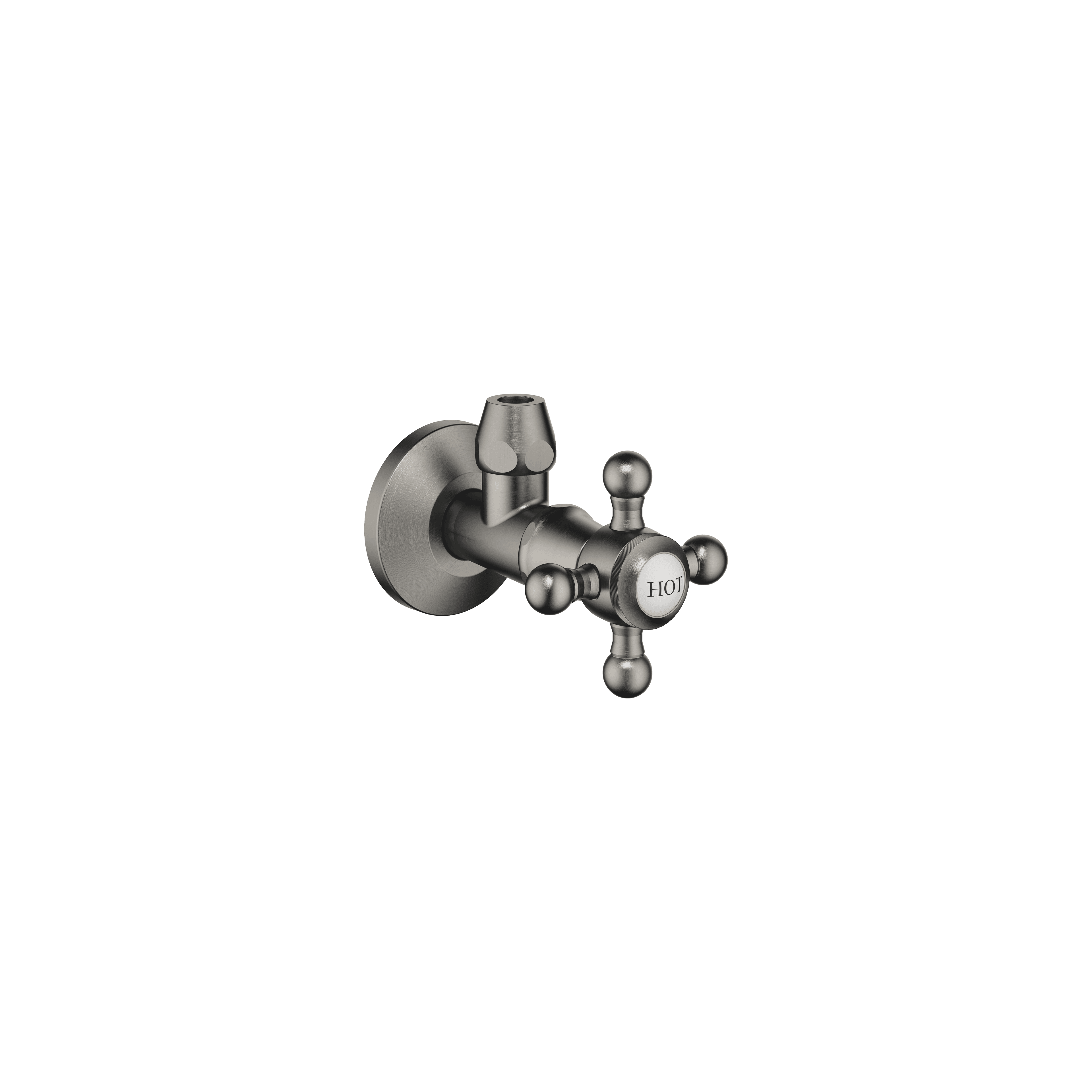 MADISON Angle valve in Brushed Dark Platinum