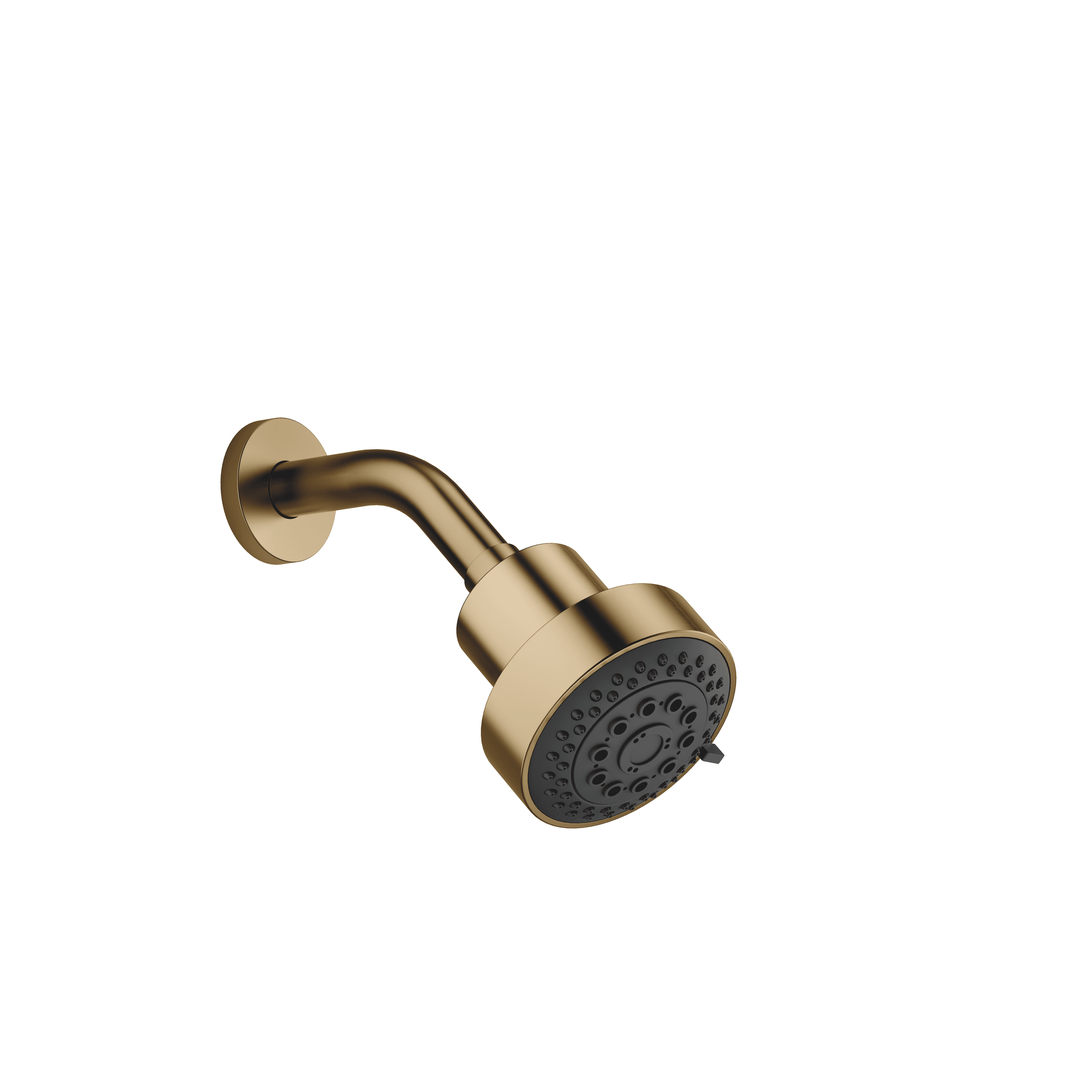 Shower head FlowReduce in Brushed Dark Brass (PVD)