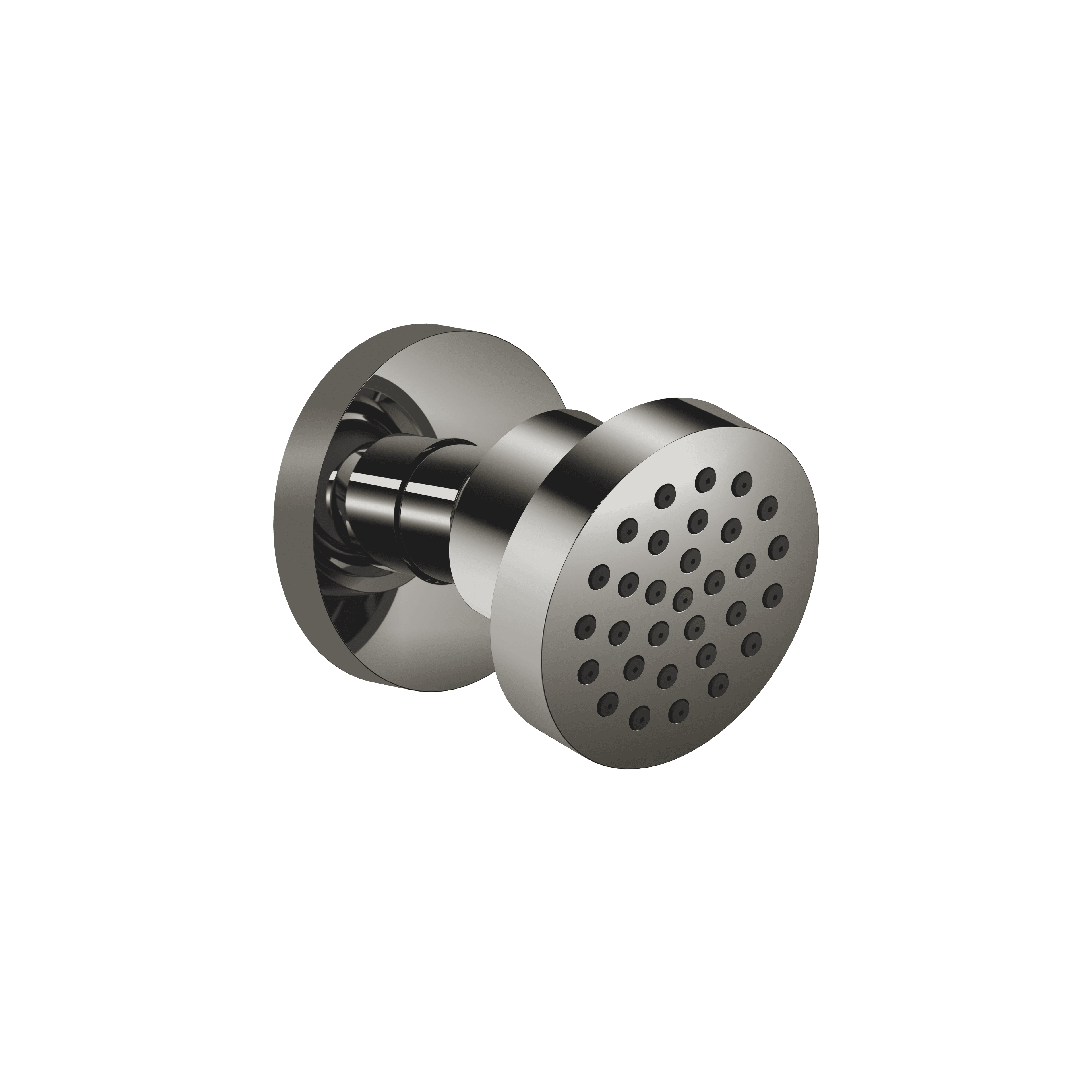Body spray without volume control FlowReduce in Dark Chrome