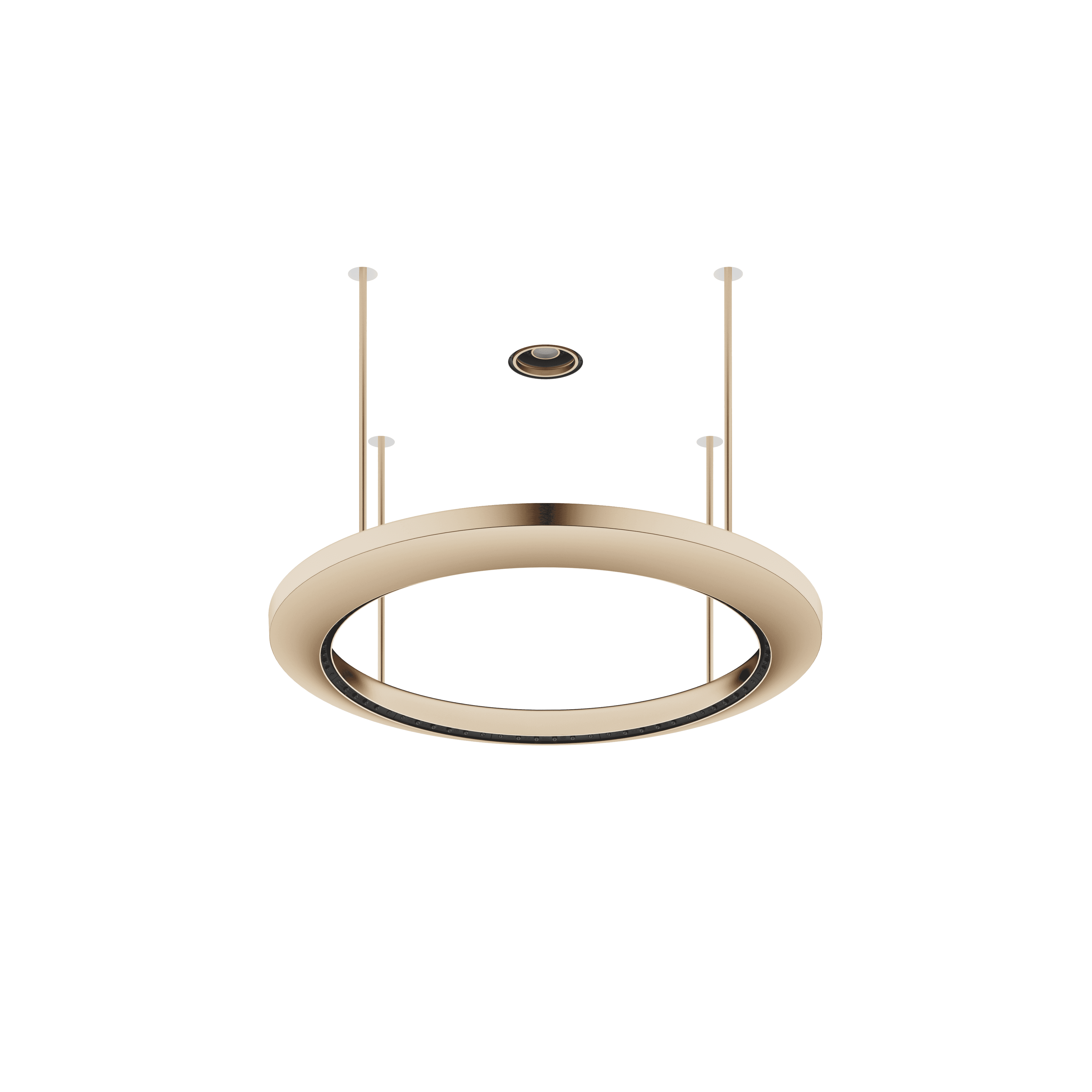 SERIES-VARIOUS AQUAHALO Rain panel in Brushed Champagne (22kt Gold)