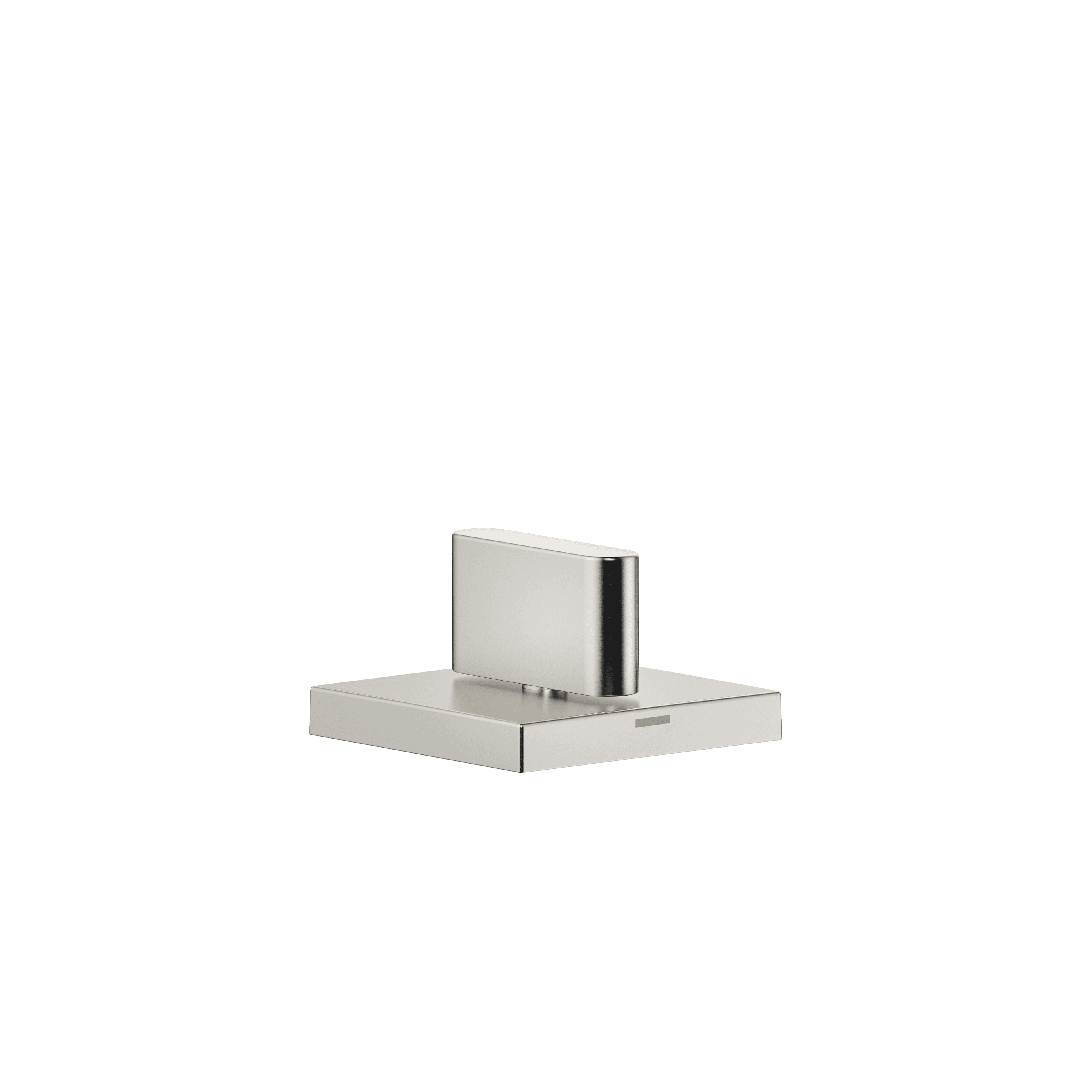 CL.1 Deck valve anti-clockwise closing hot in Brushed Platinum