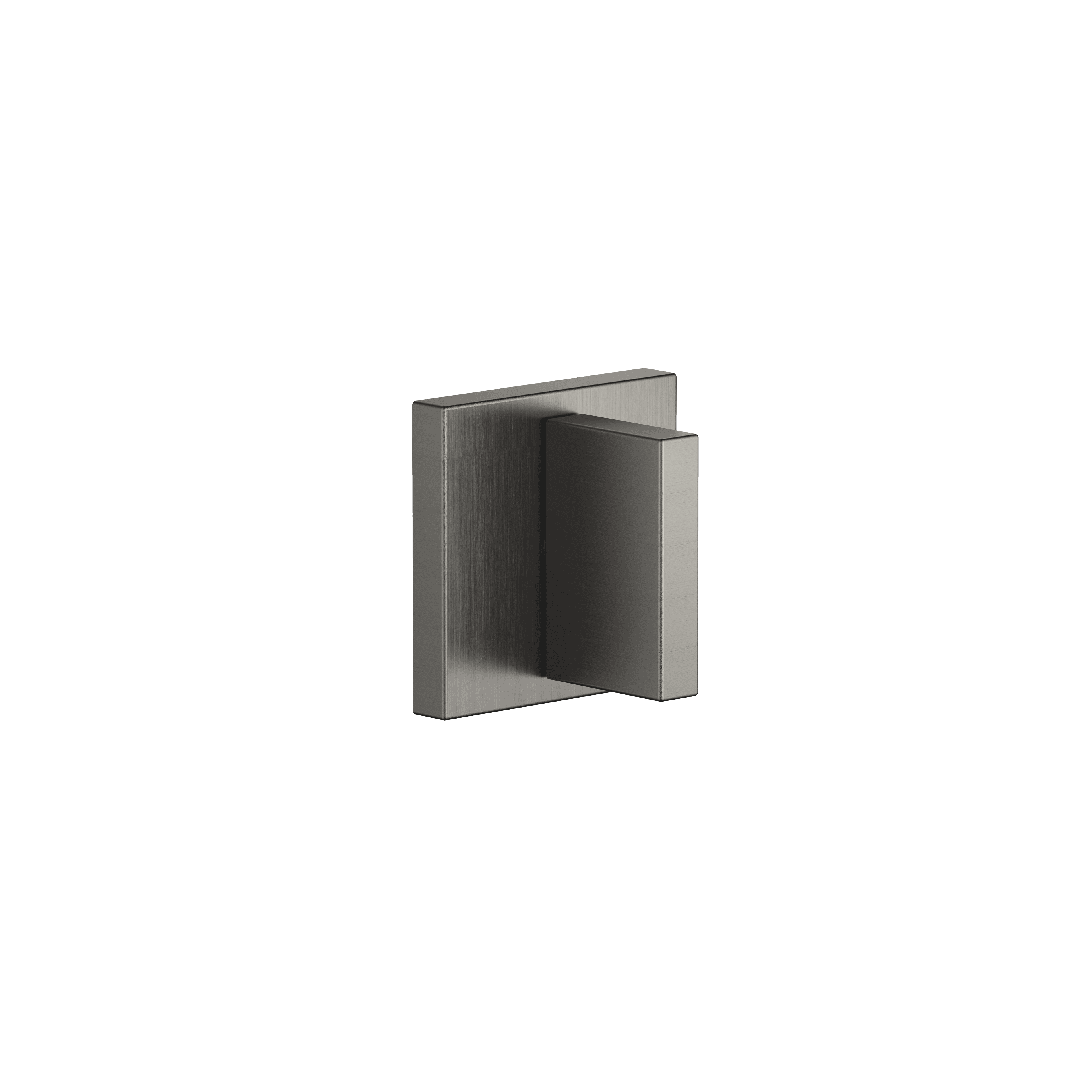 MEM Wall valve clockwise closing 1/2" in Brushed Dark Platinum