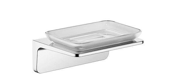 Soap dish in Brushed Dark Brass (PVD)