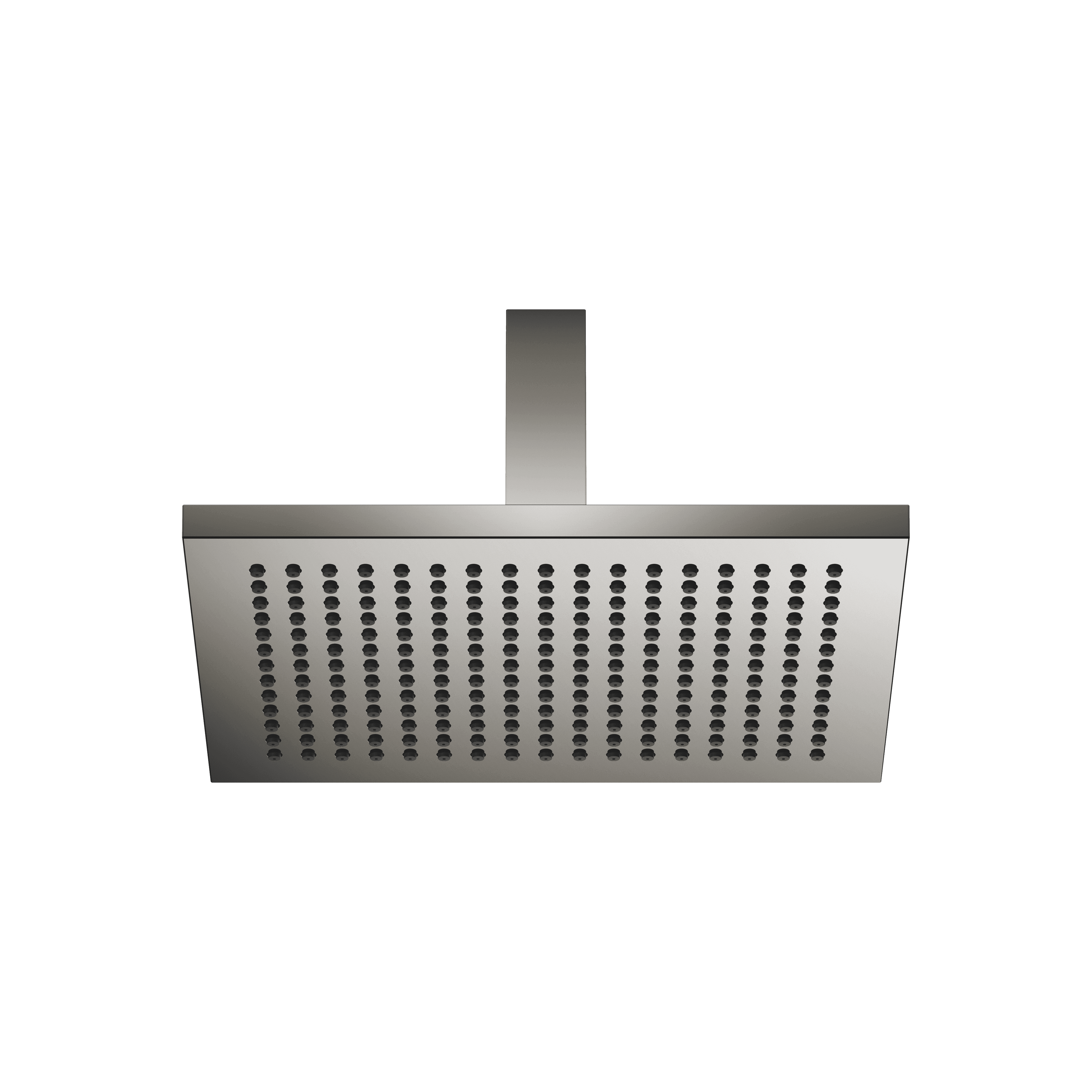 Rain shower with ceiling fixing 300 x 240 mm in Dark Chrome