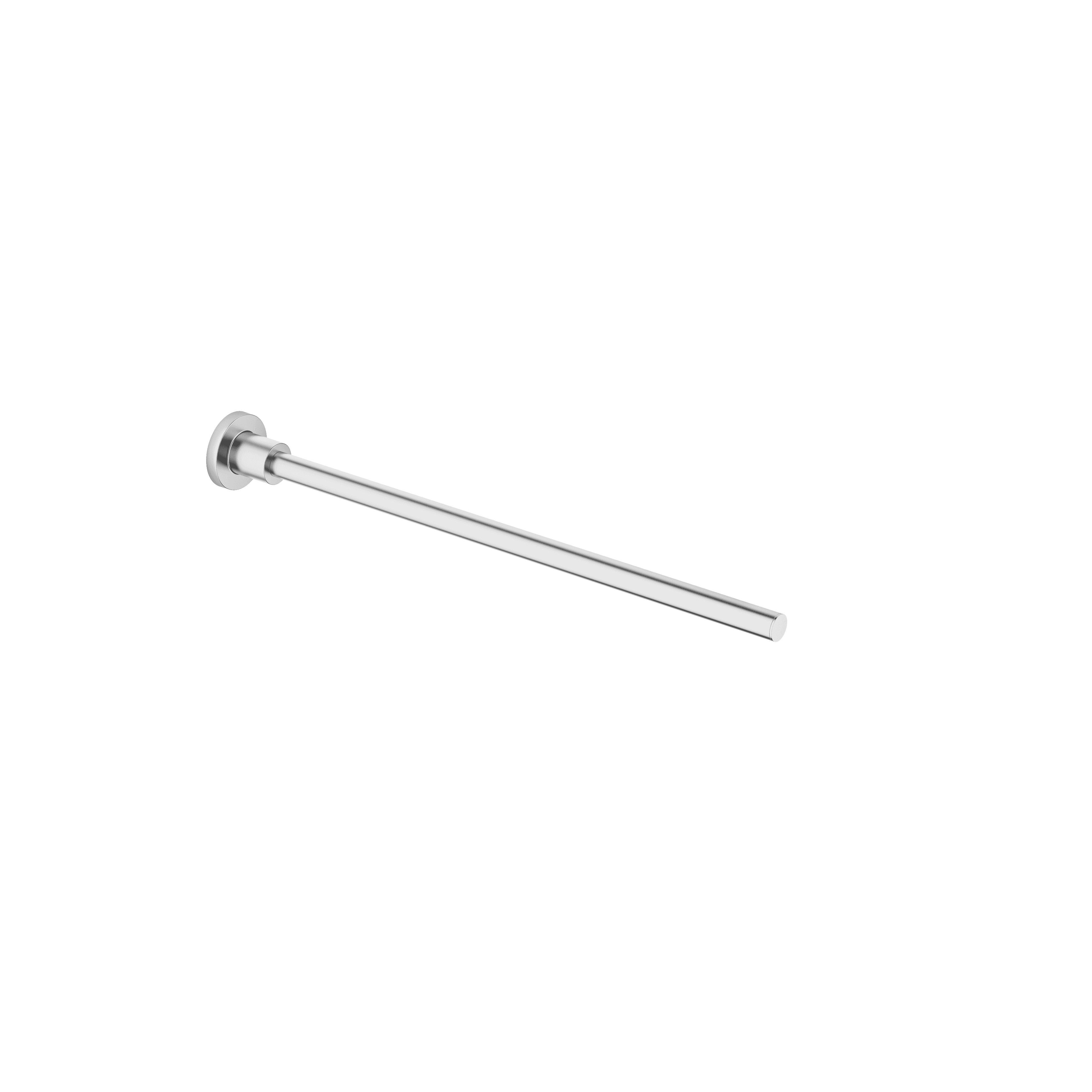TARA Towel bar 1-piece non-swivel in Brushed Chrome