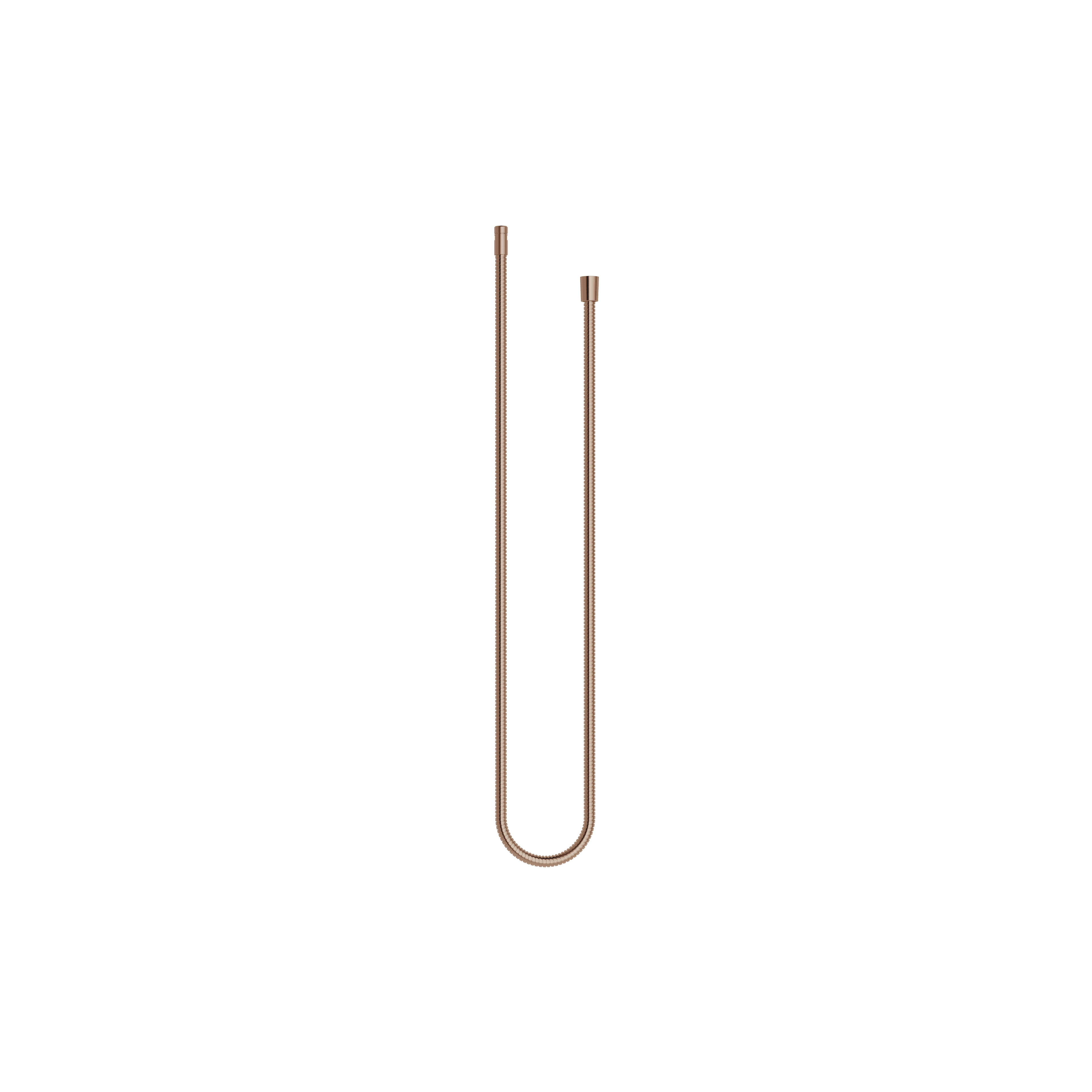Metal shower hose 1/2" x 3/8" x 1750 mm in Brushed Bronze (PVD)