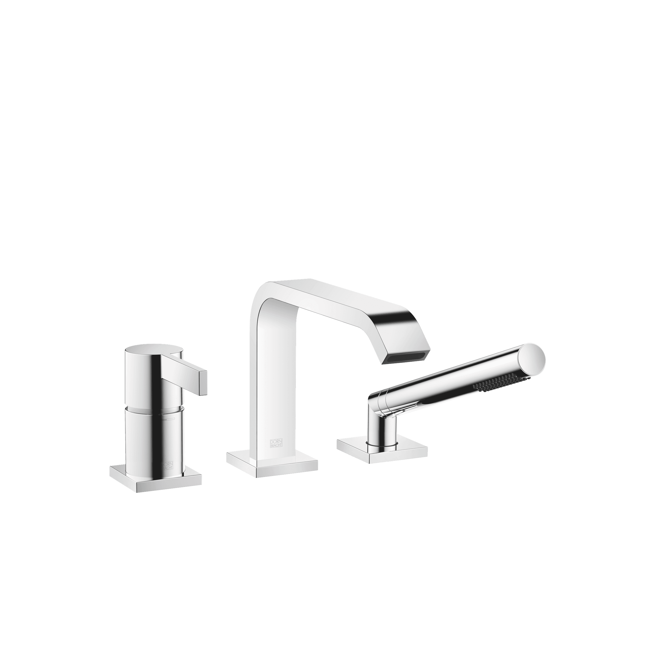 Dornbracht IMO Three-hole single-lever bath mixer for bath rim or tile edge installation