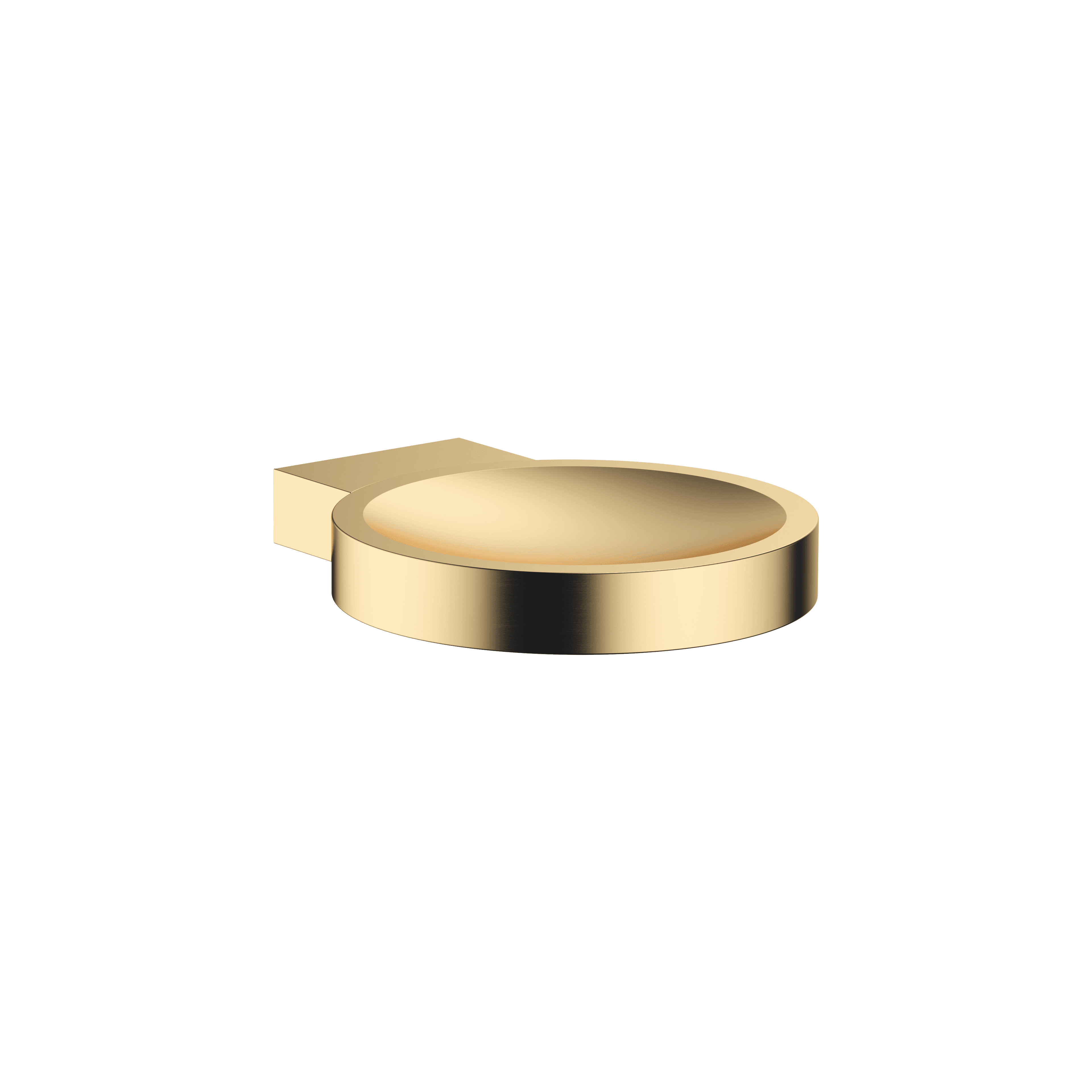 Soap dish wall model in Brushed Durabrass (23kt Gold)