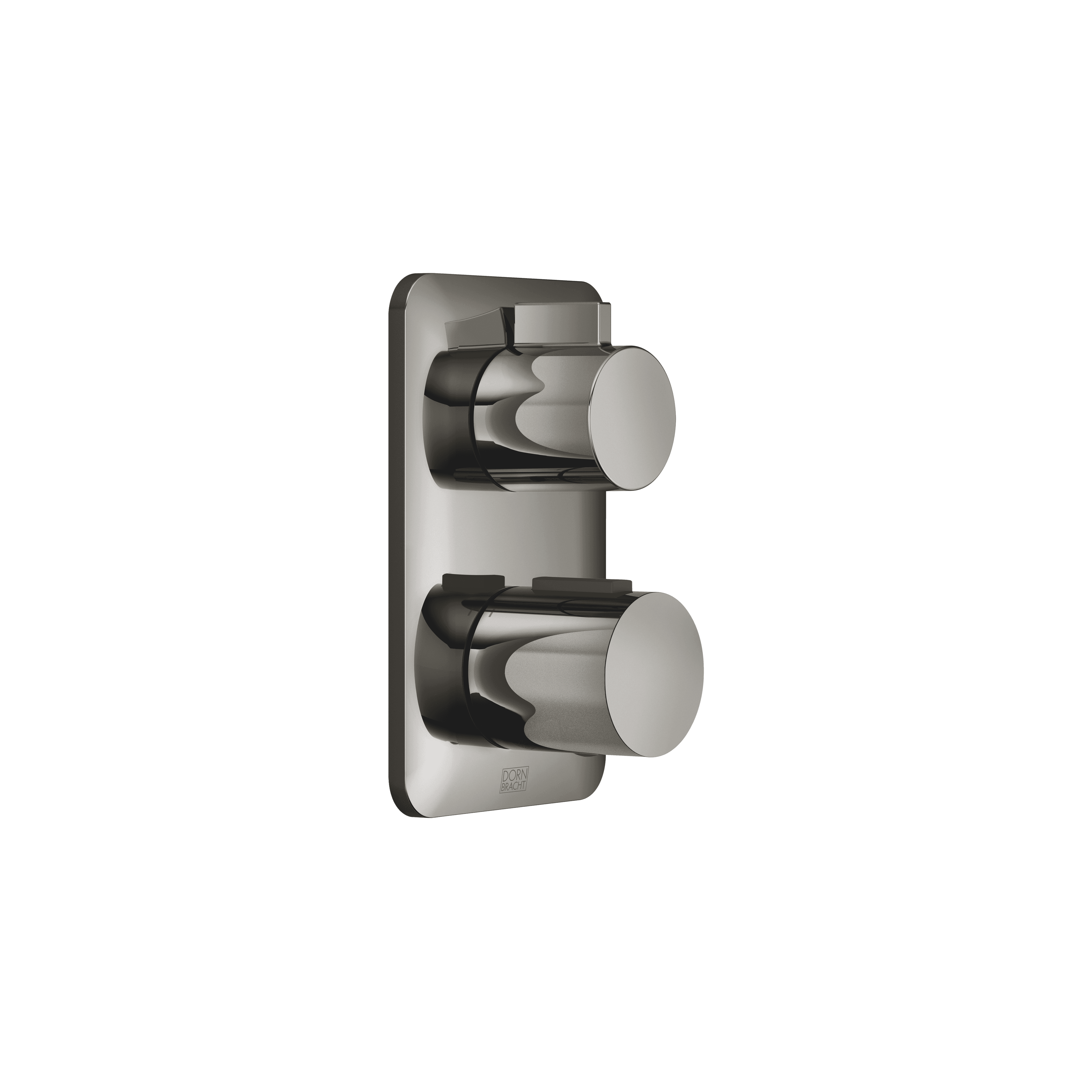 LISSÉ Concealed thermostat with one function volume control in Dark Chrome