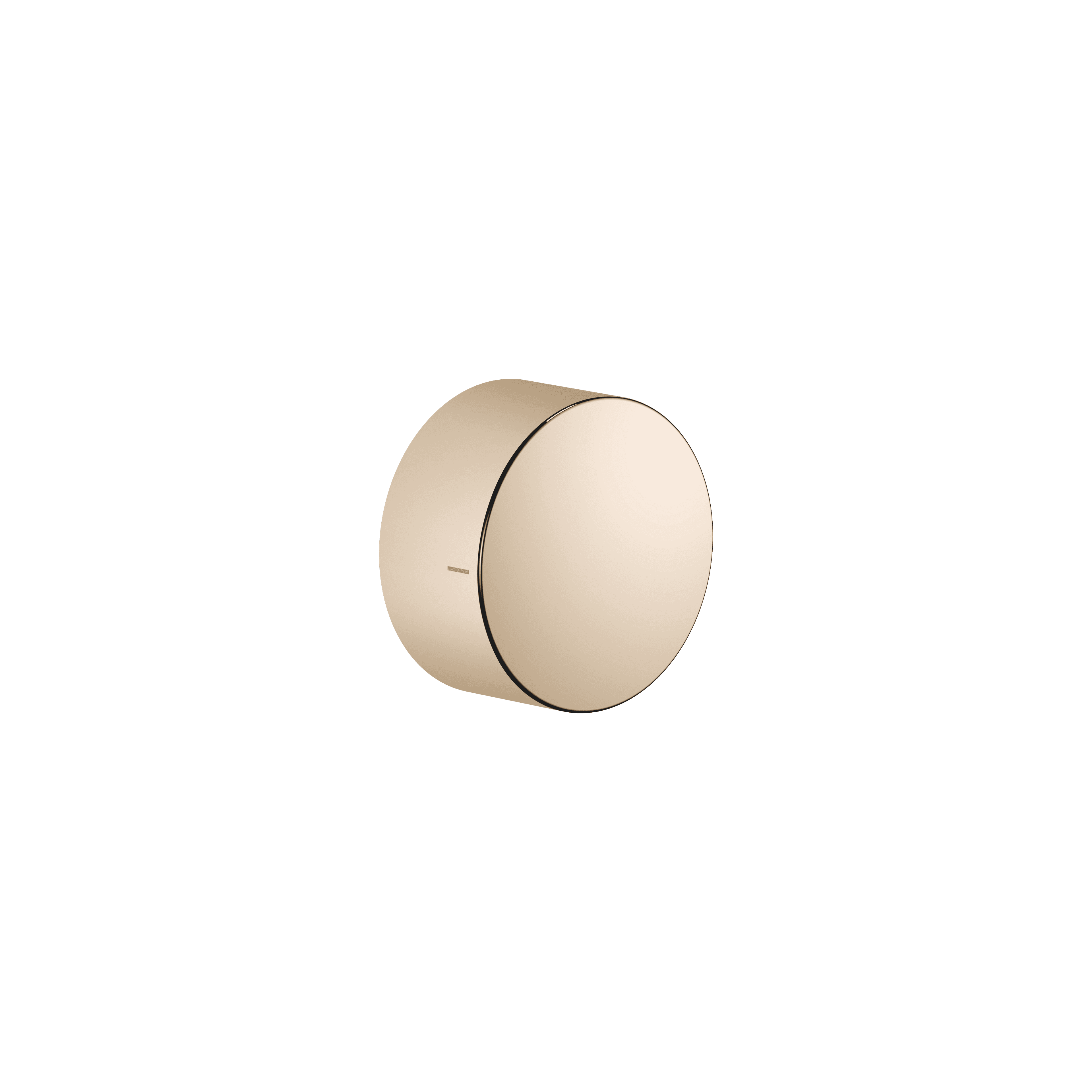 Concealed three-way diverter in Light Gold (PVD)