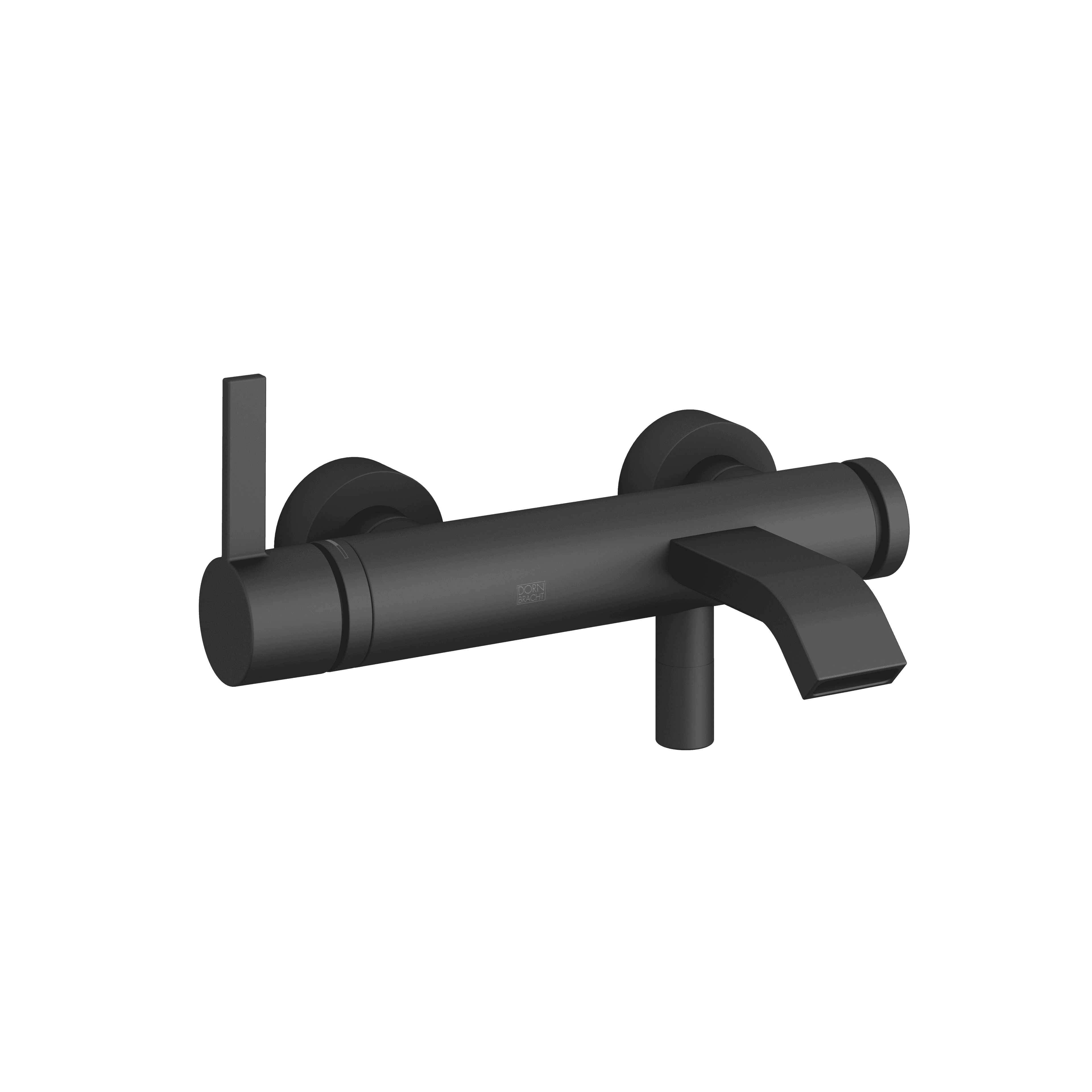IMO Single-lever bath mixer for wall mounting without shower set in Matte Black