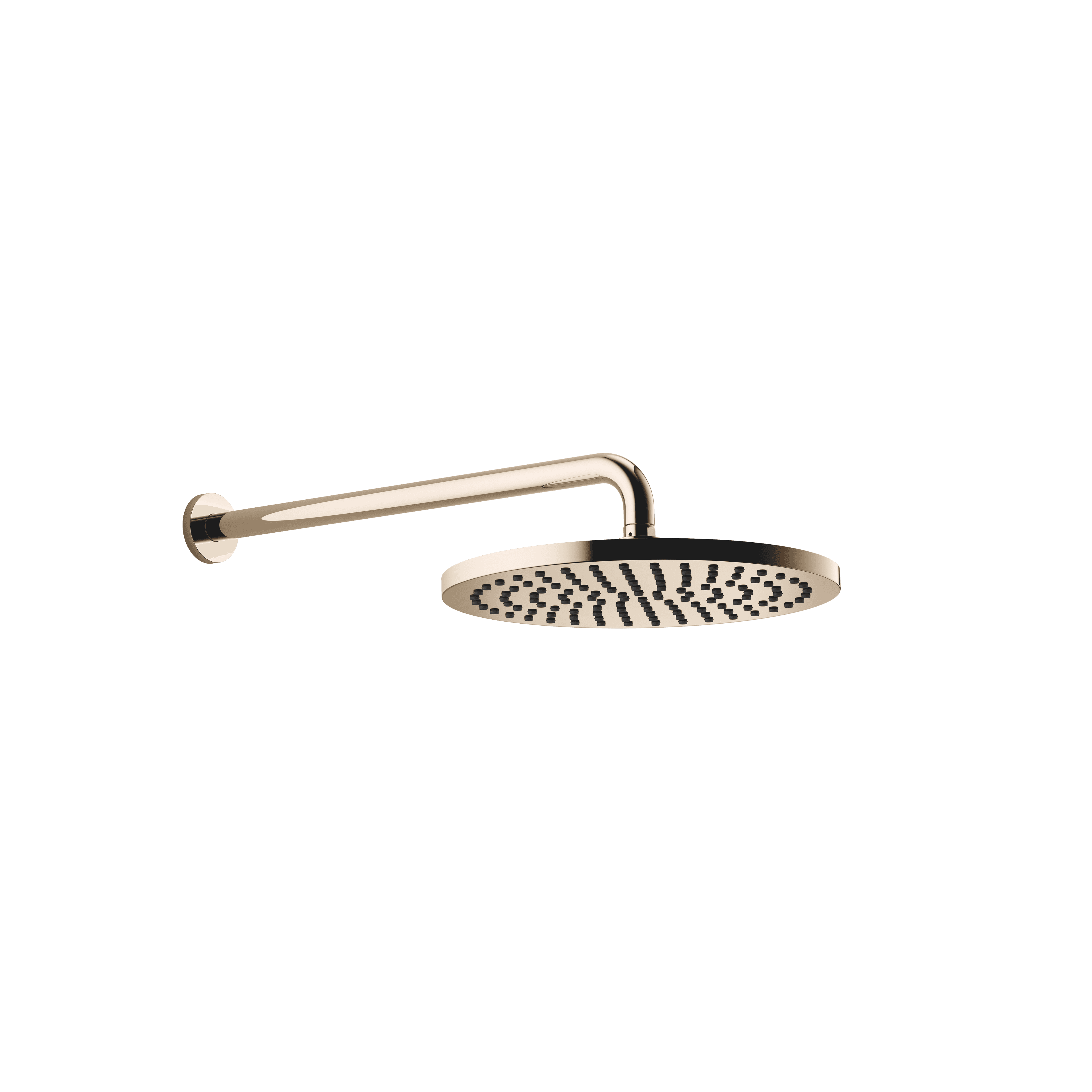 SERIES SPECIFIC Rain shower with wall fixing 300 mm in Light Gold (PVD)