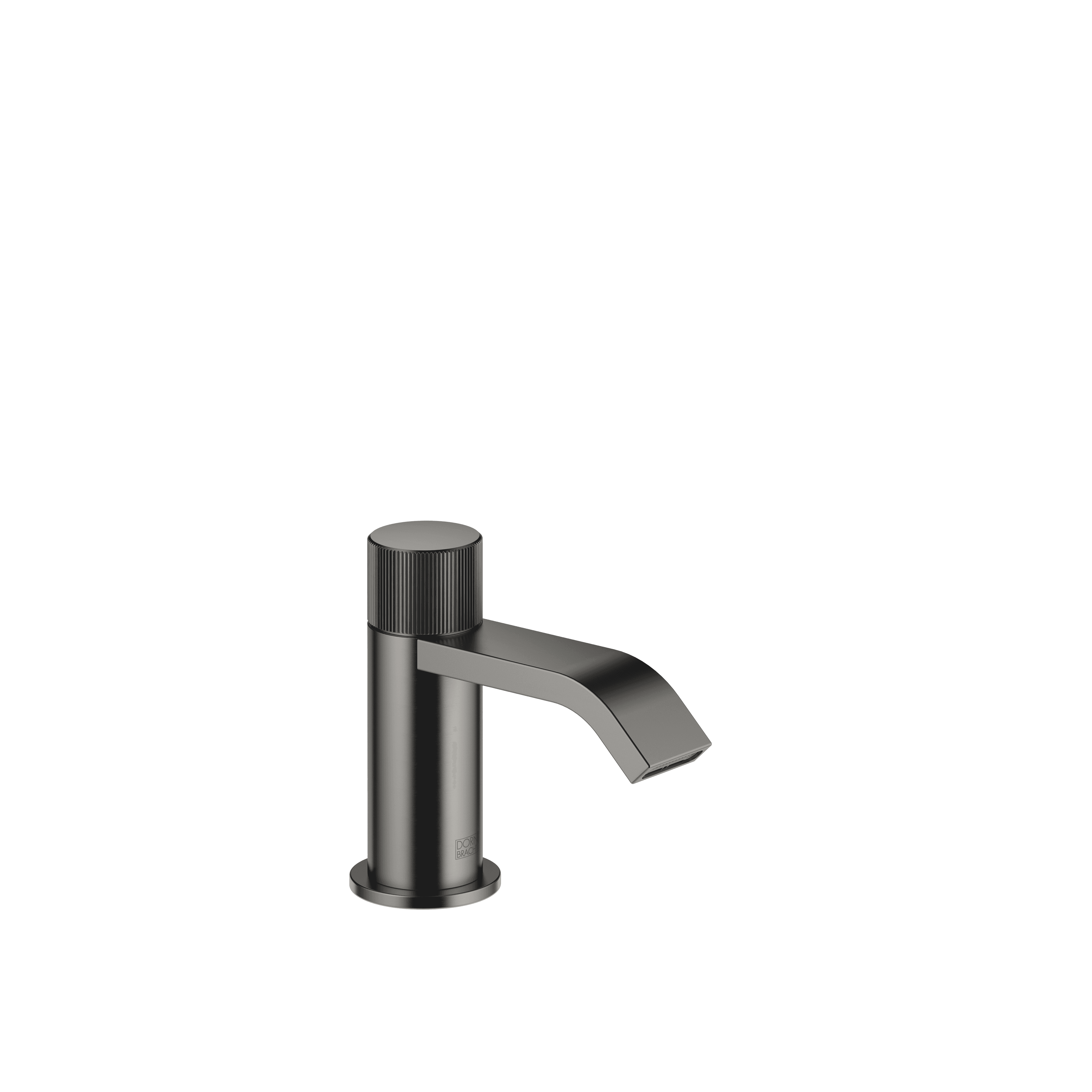 IMO Pillar tap cold water in Brushed Dark Platinum