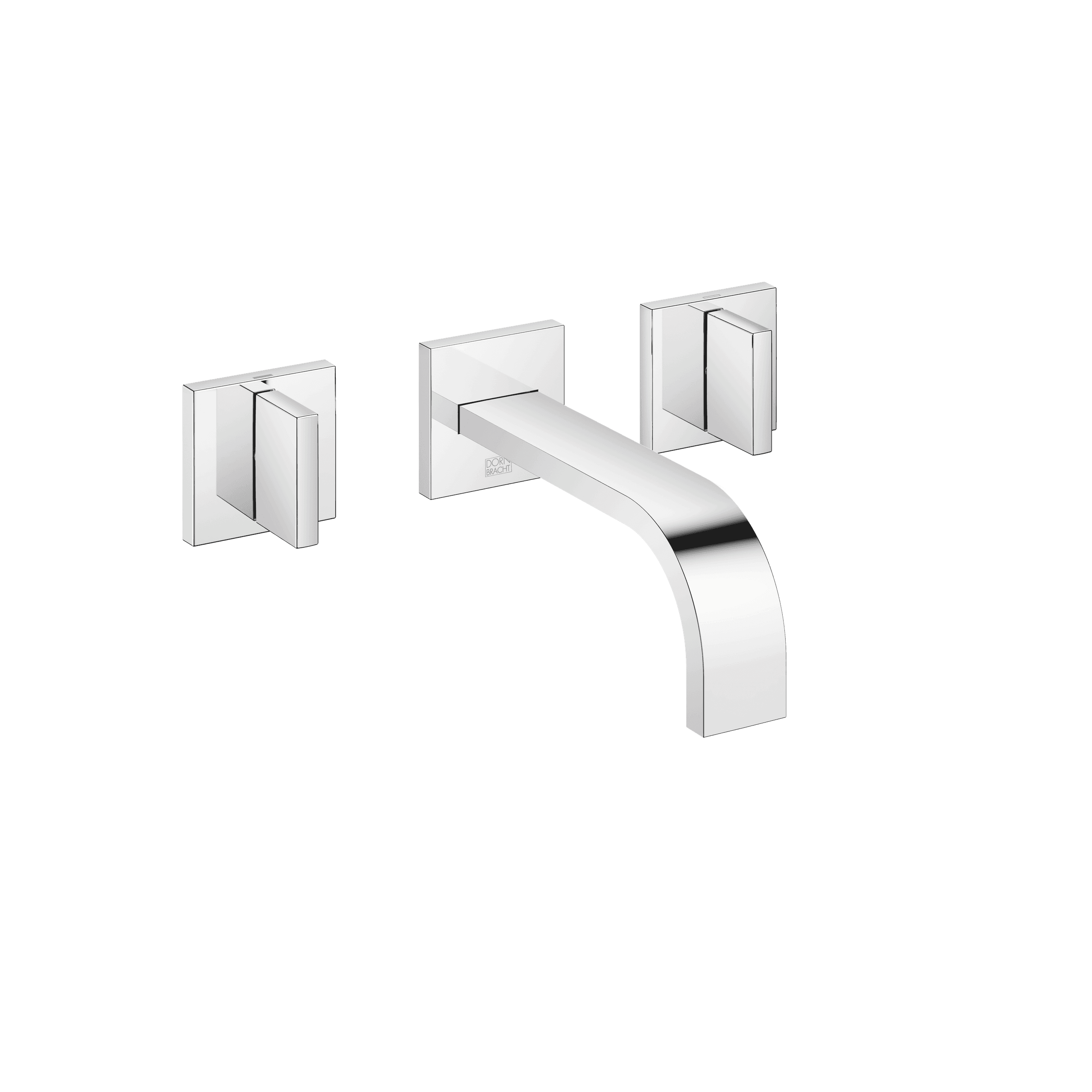Dornbracht MEM Wall-mounted basin mixer without pop-up waste