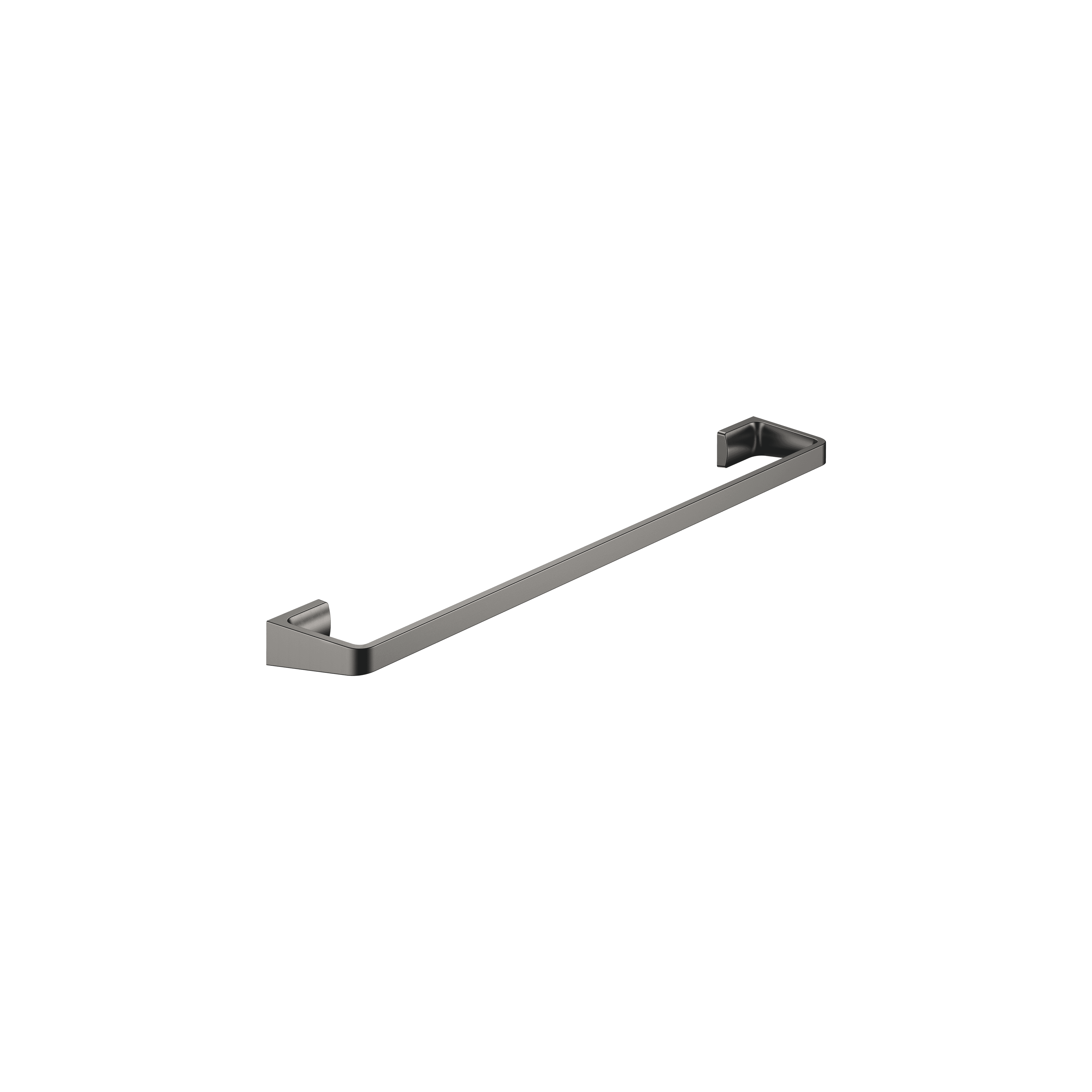 Towel bar in Brushed Dark Platinum