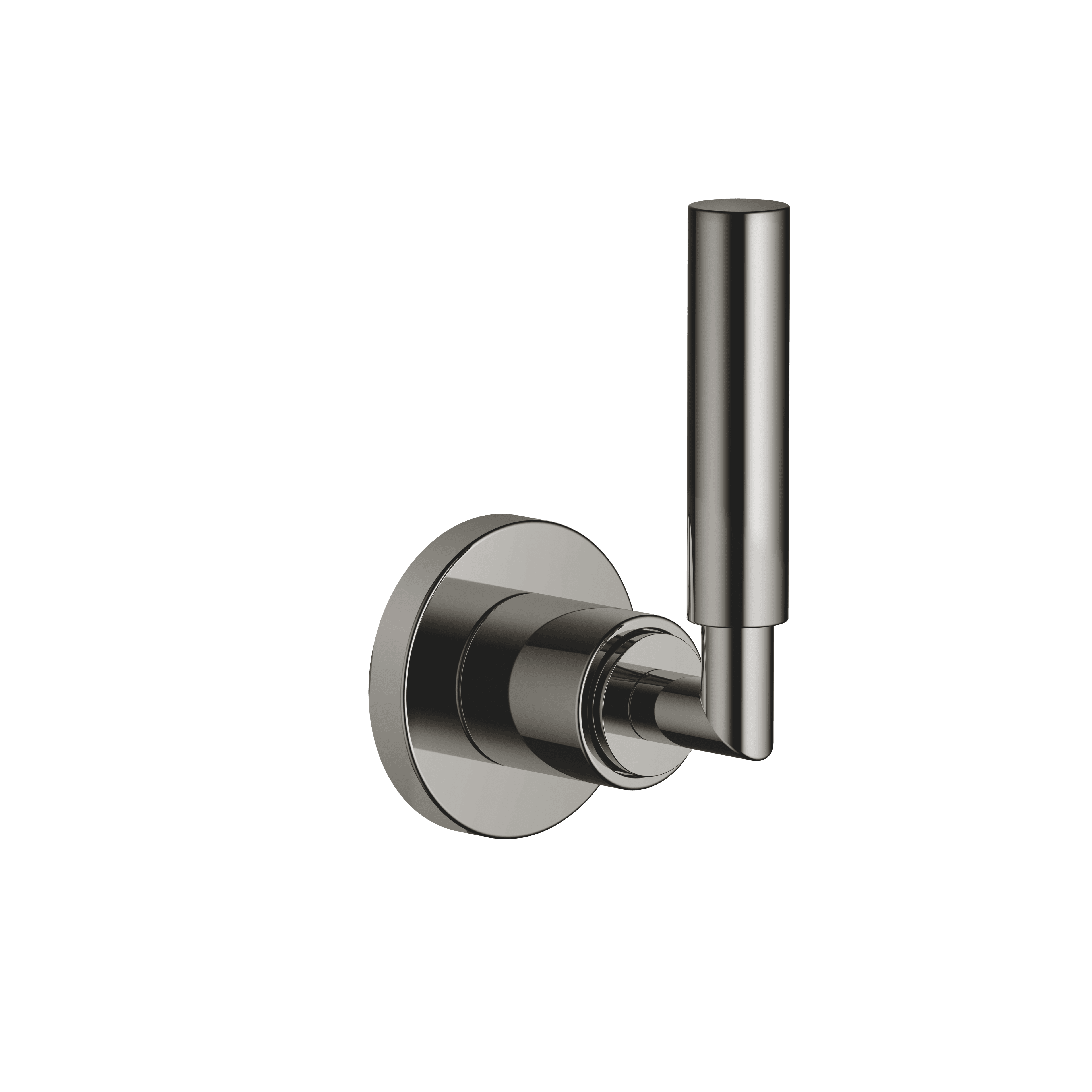TARA Wall valve clockwise closing 1/2" in Dark Chrome