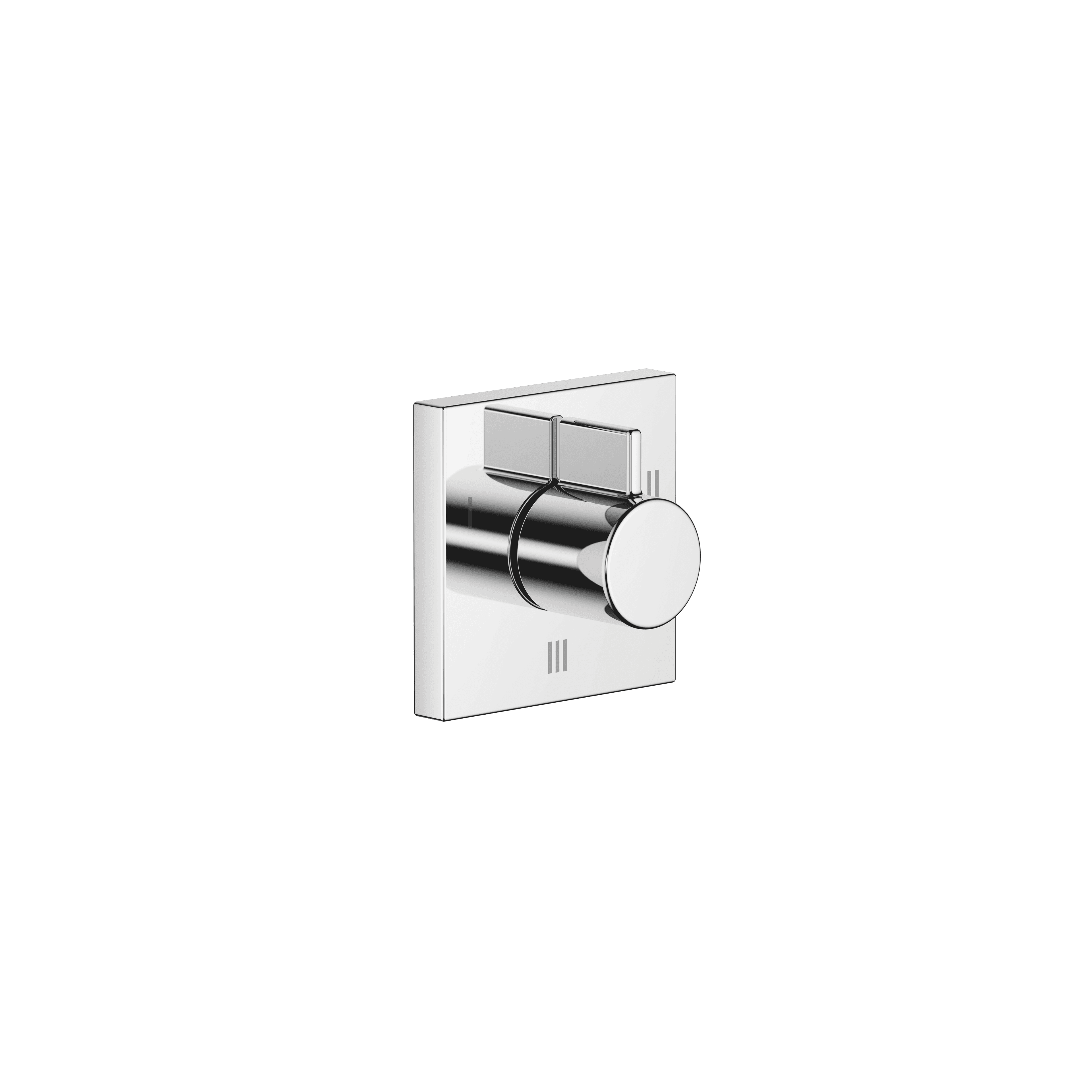 SYMETRICS Concealed three-way diverter in Chrome