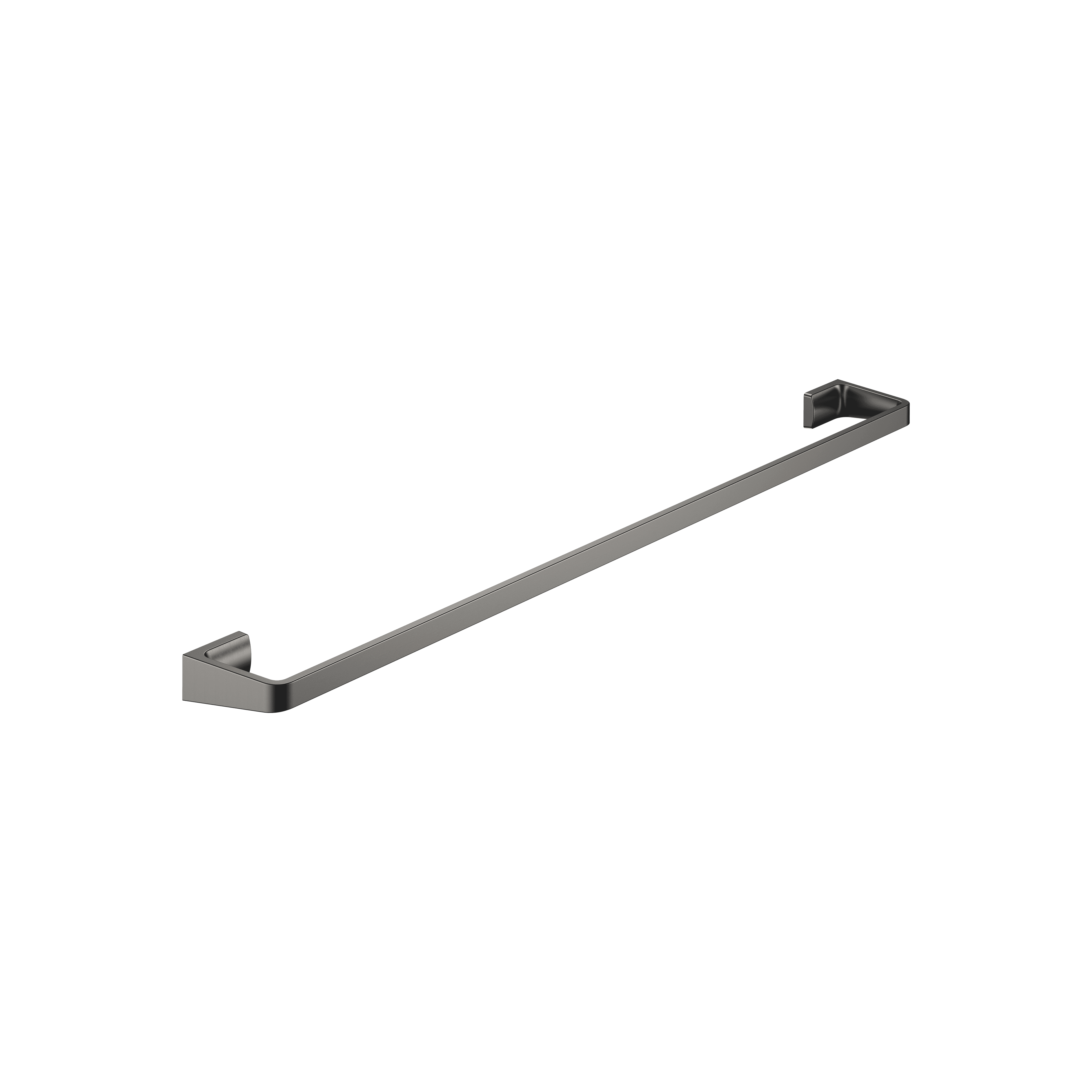 Towel bar in Brushed Dark Platinum
