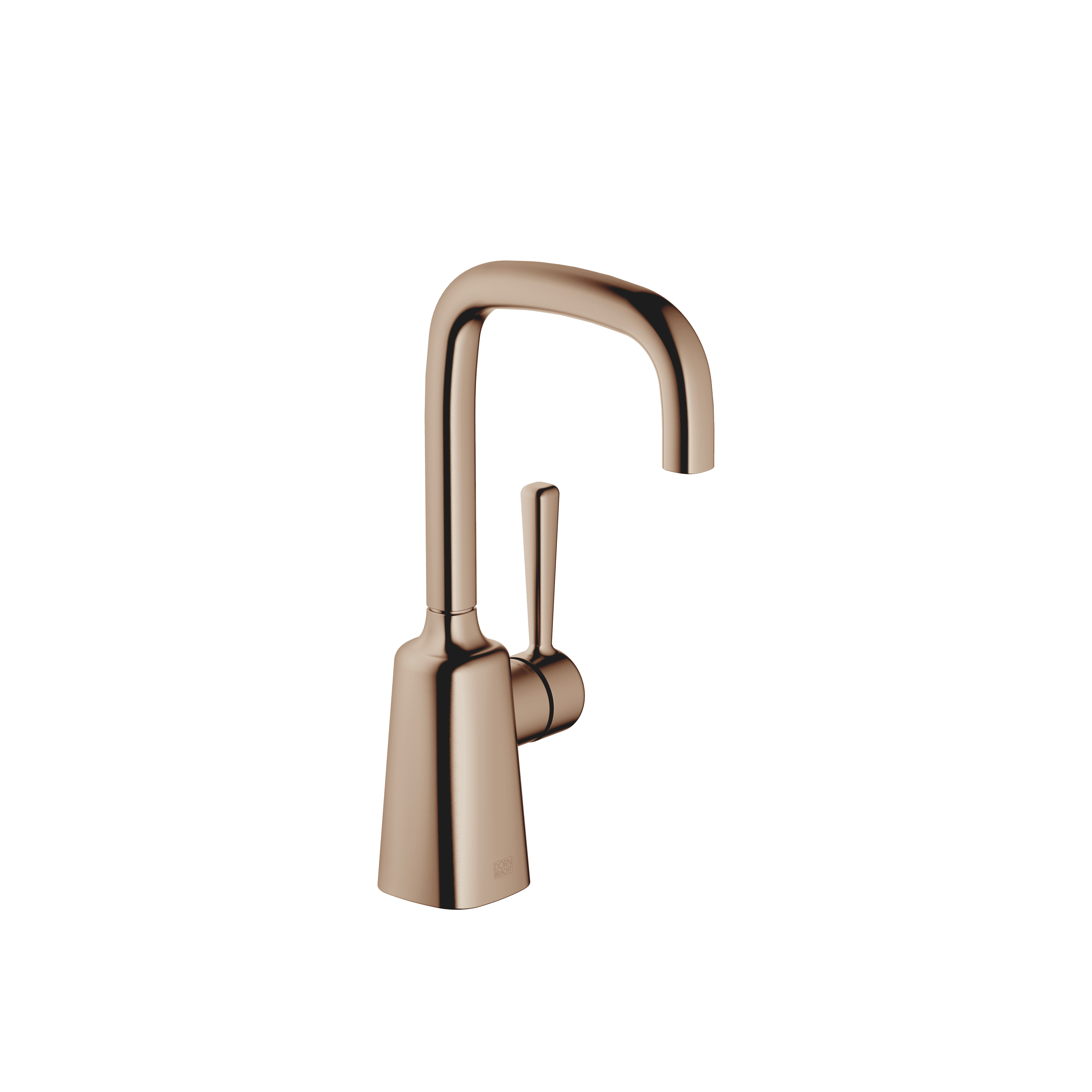 COYA Single-lever basin mixer without pop-up waste in Brushed Bronze (PVD)