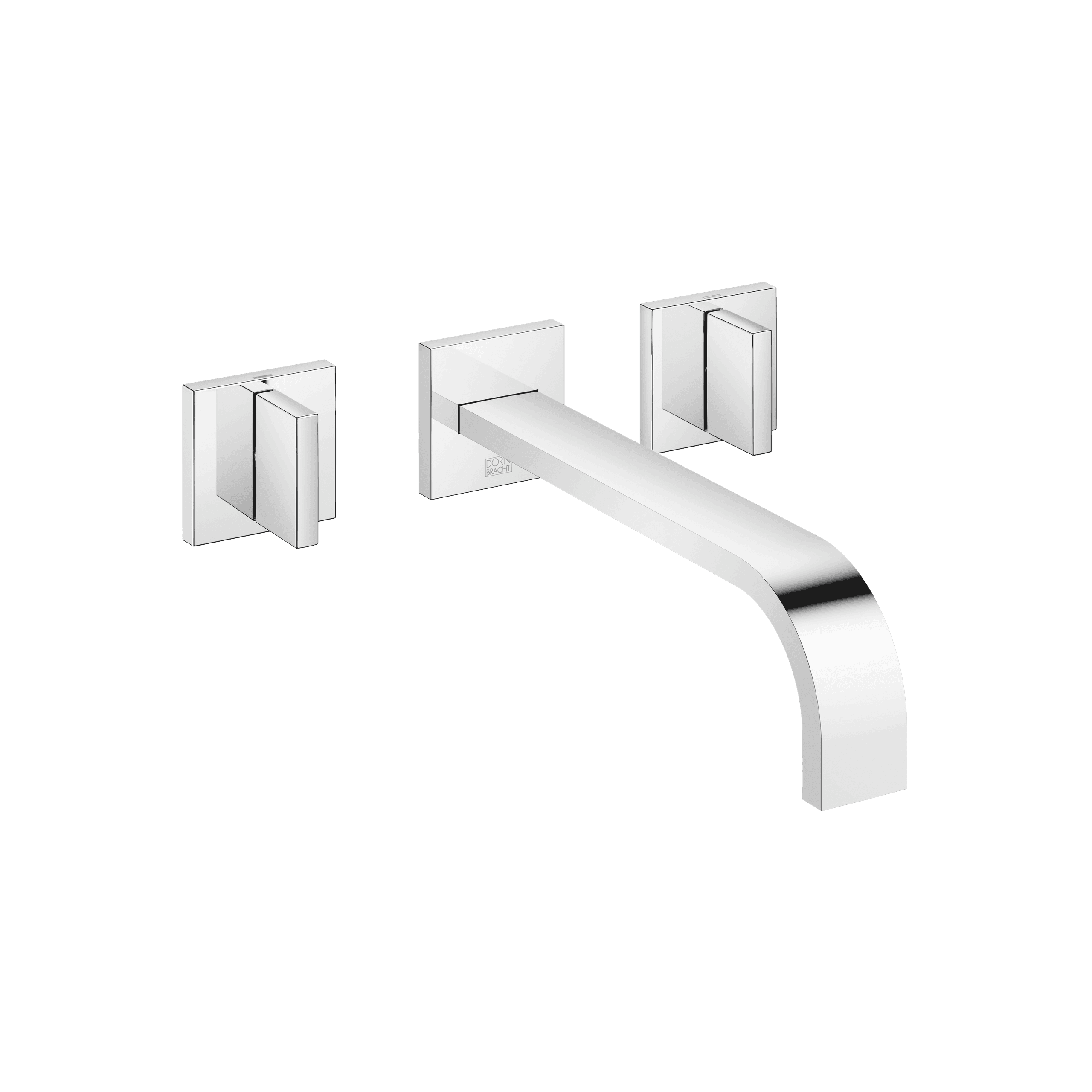 Dornbracht MEM Wall-mounted basin mixer without pop-up waste