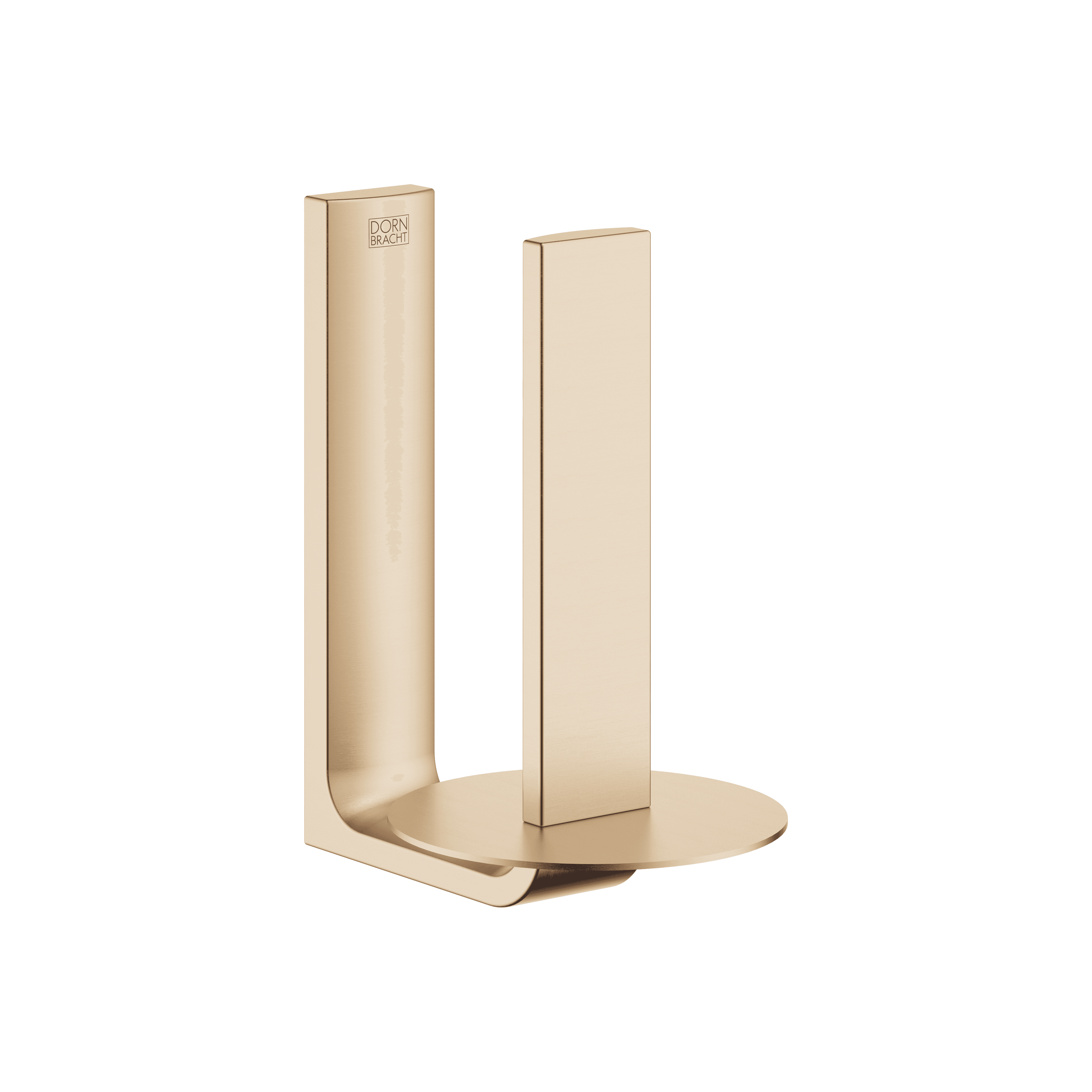 Reserve tissue holder in Brushed Light Gold (PVD)