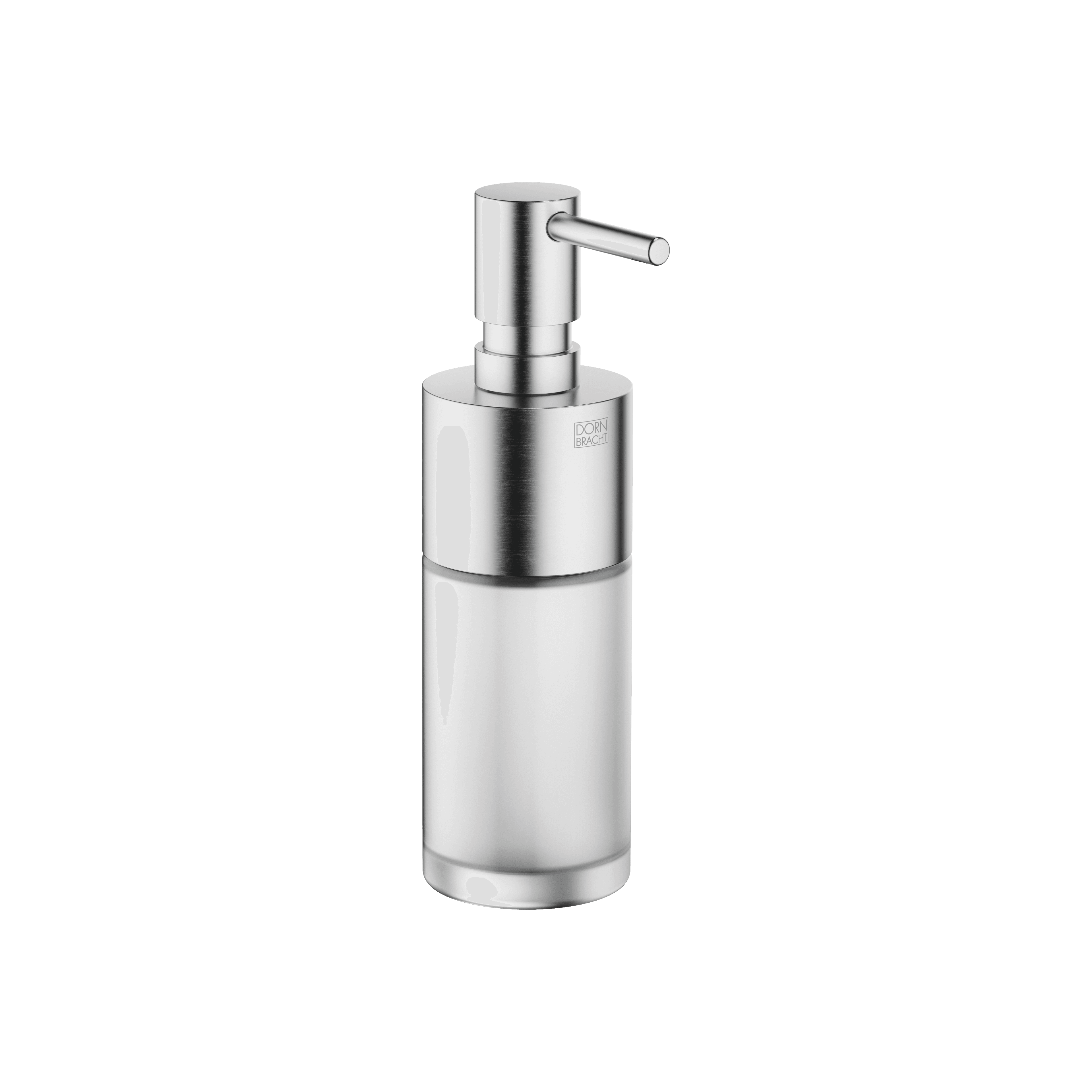 Dispenser free-standing model in Brushed Chrome