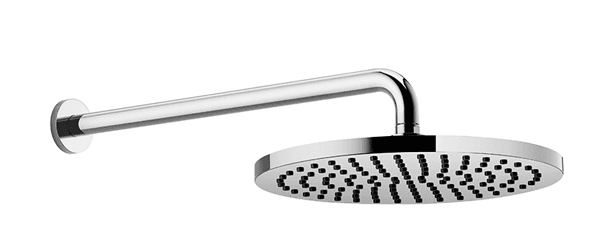 Rain shower with wall fixing 300 mm in Brushed Dark Bronze (PVD)