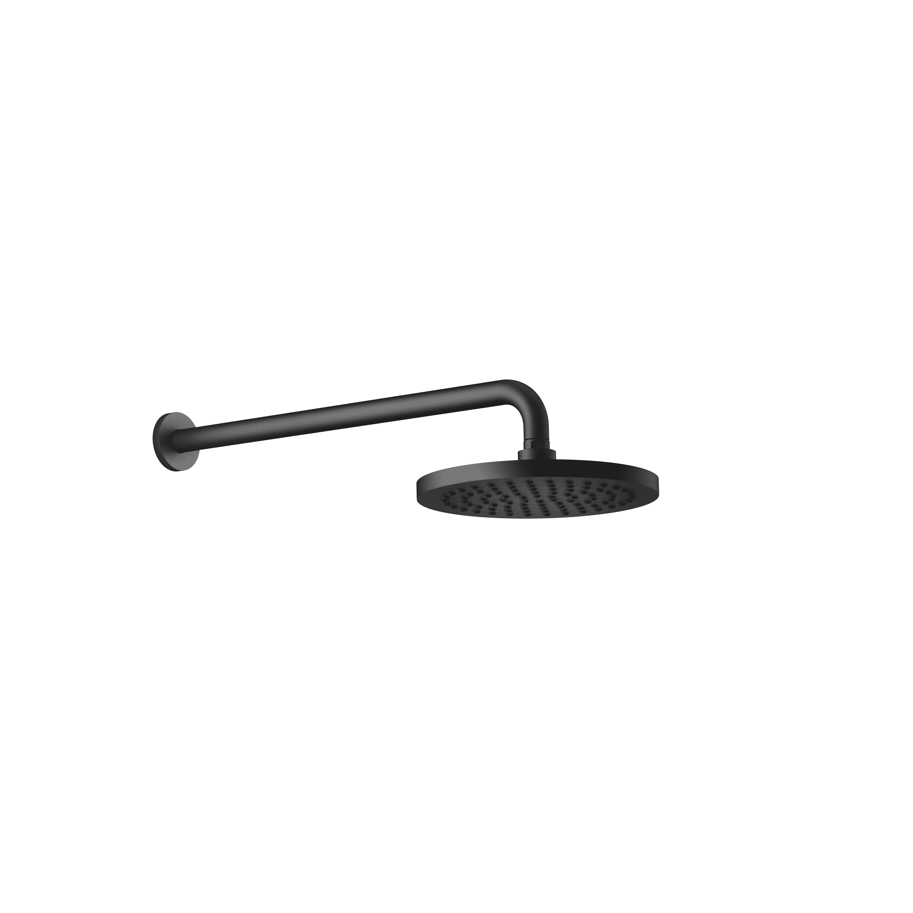 SERIES SPECIFIC Rain shower with wall fixing 220 mm in Matte Black