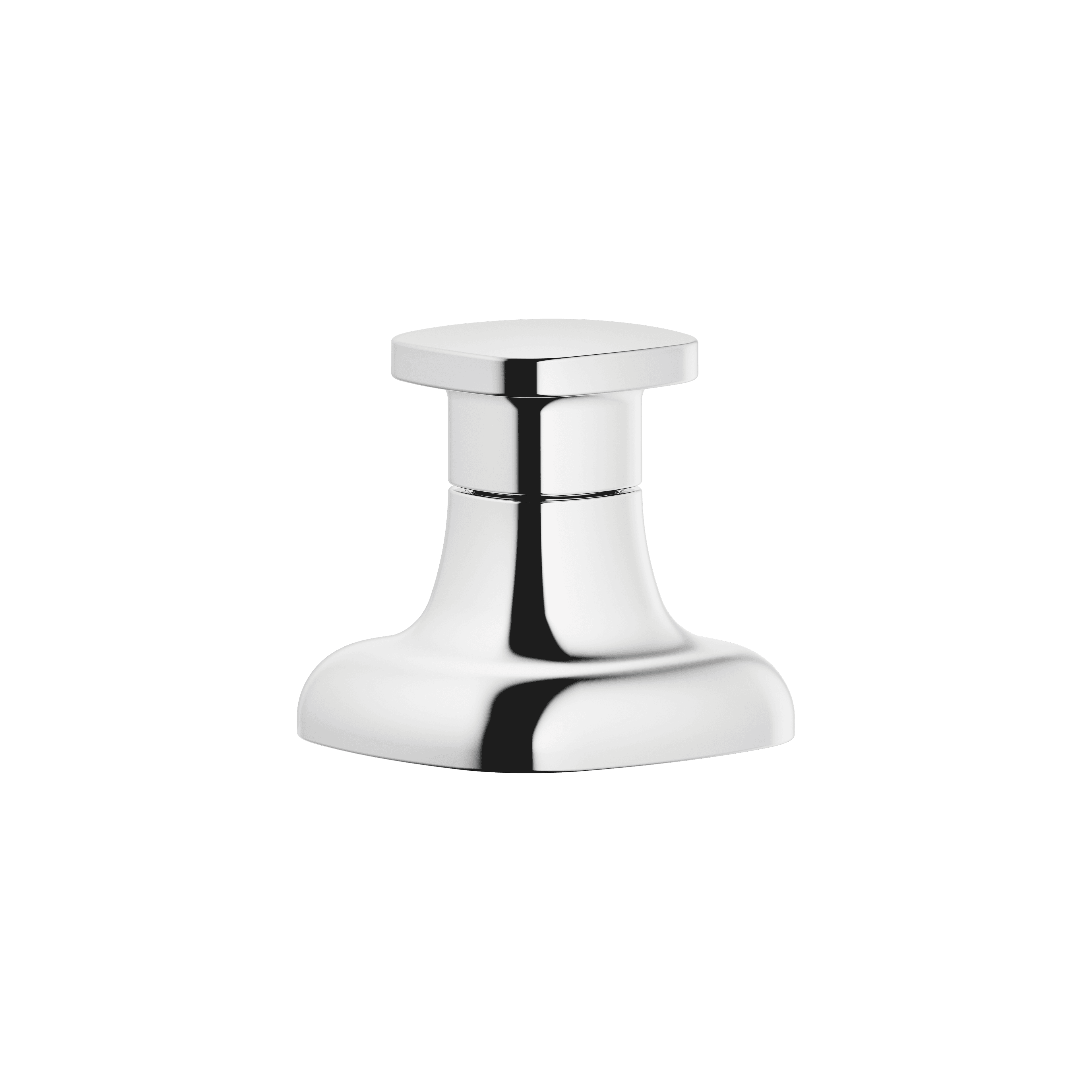 Two-way diverter for bath rim or tile edge installation by Dornbracht