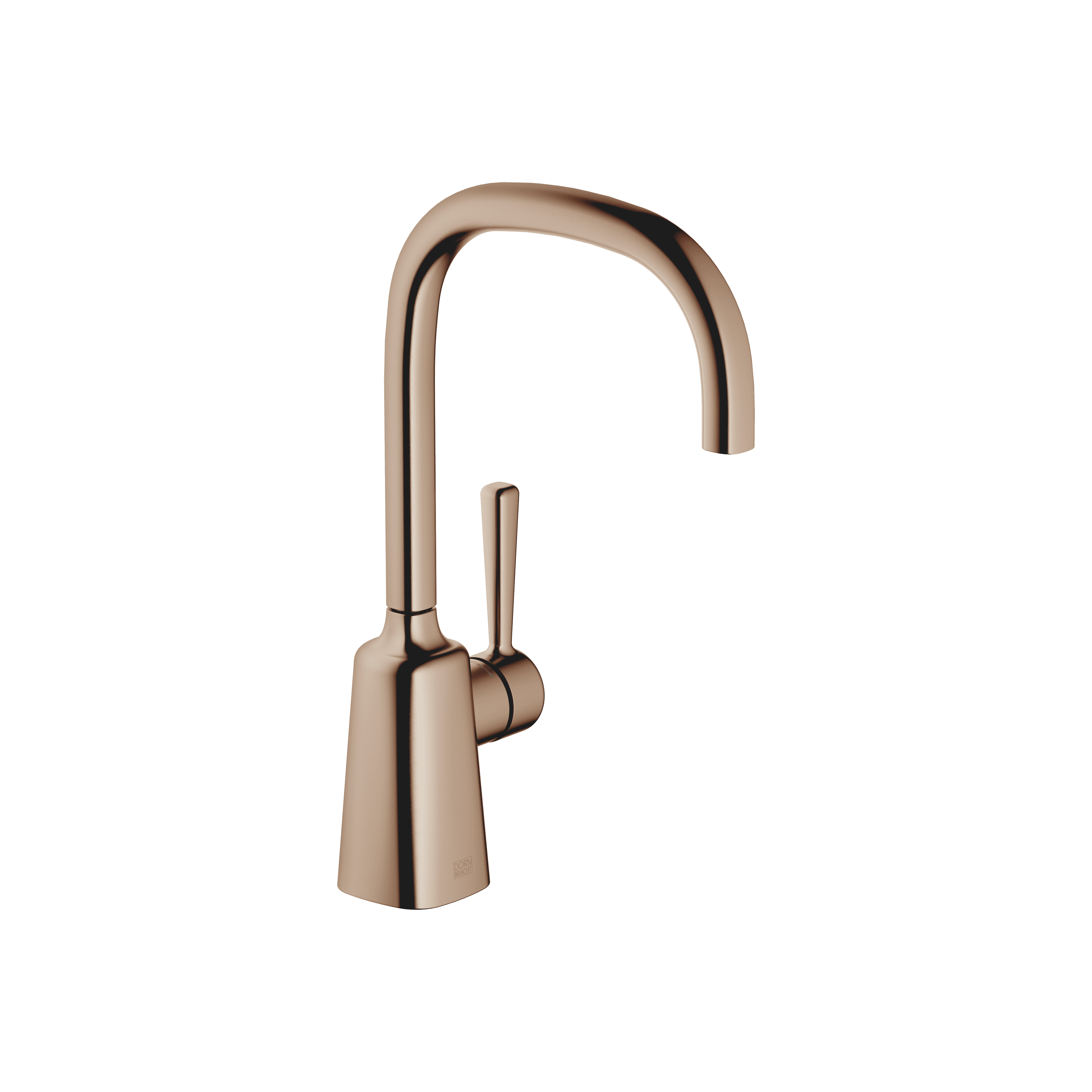 COYA Single-lever basin mixer without pop-up waste in Brushed Bronze (PVD)