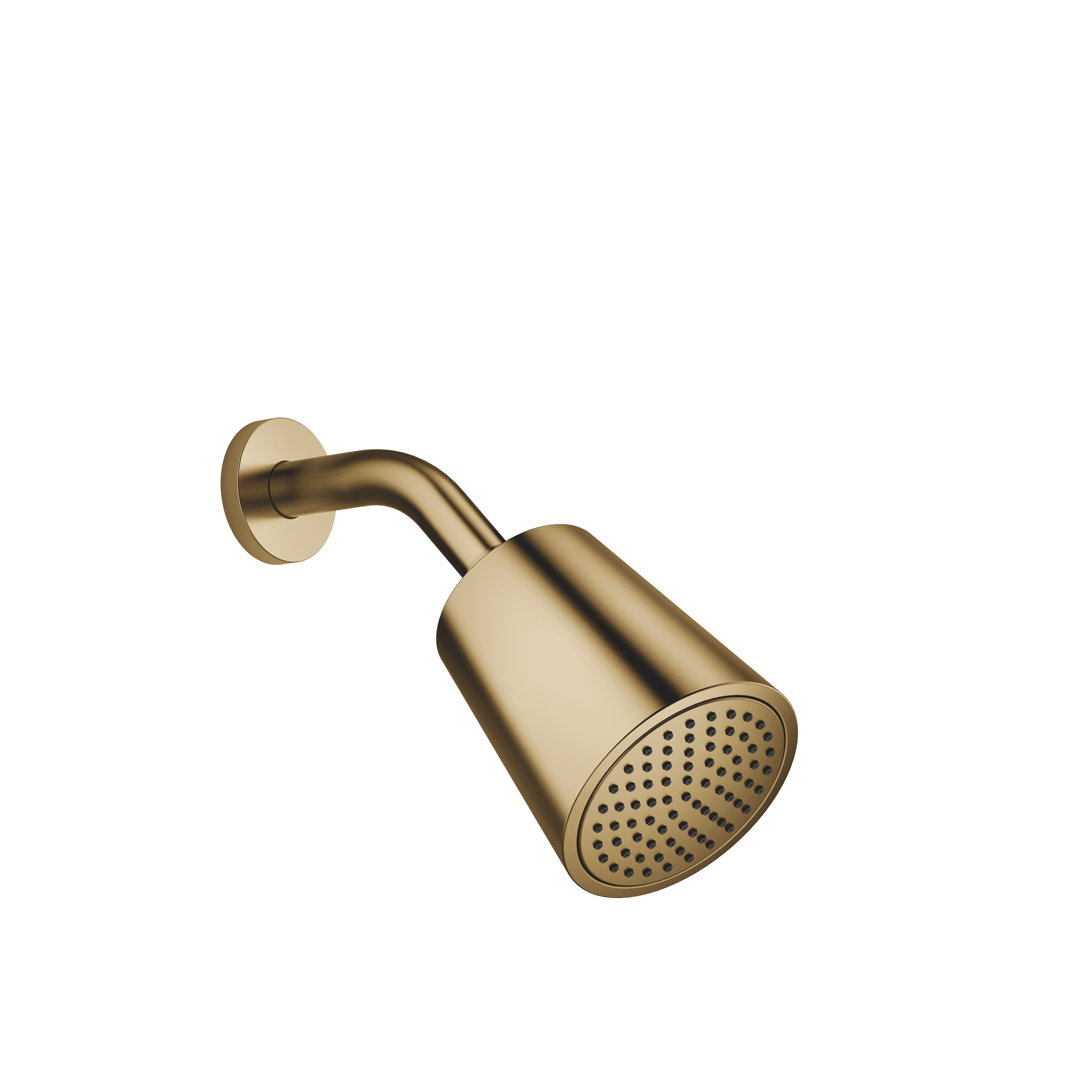 Shower head in Brushed Dark Brass (PVD)