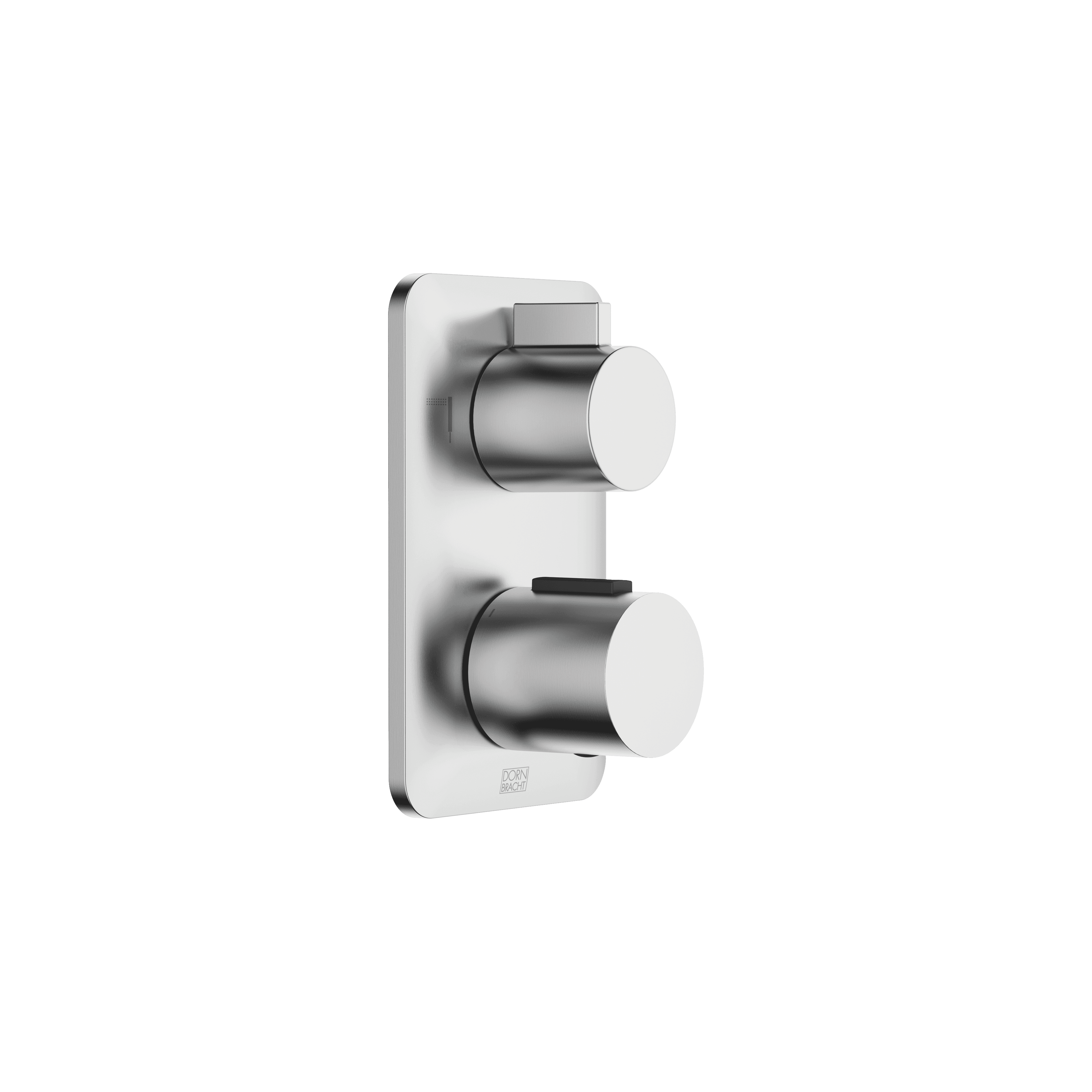 LISSÉ Concealed thermostat with two function volume control in Brushed Chrome