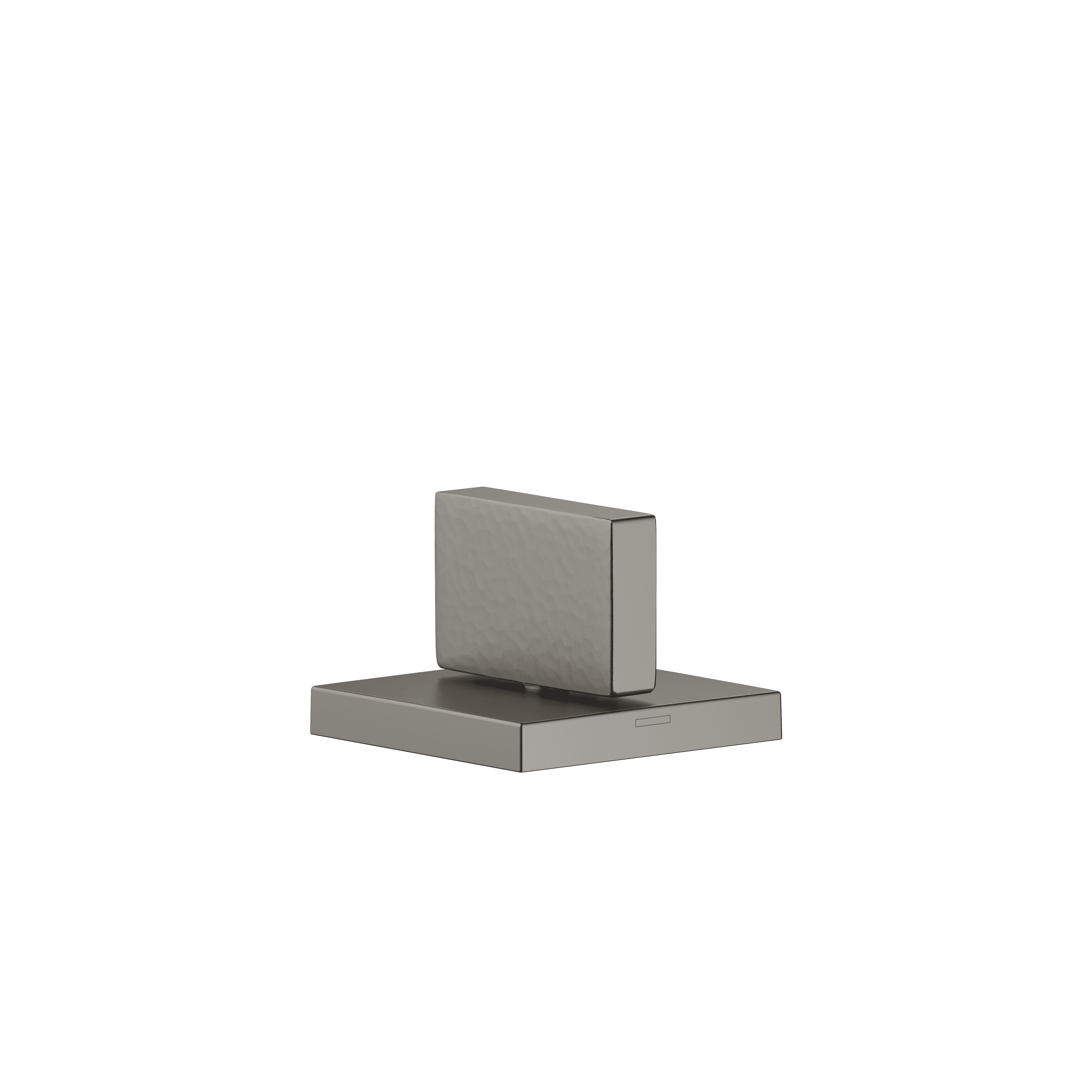 MEM Deck valve anti-clockwise closing hot in Brushed Dark Platinum