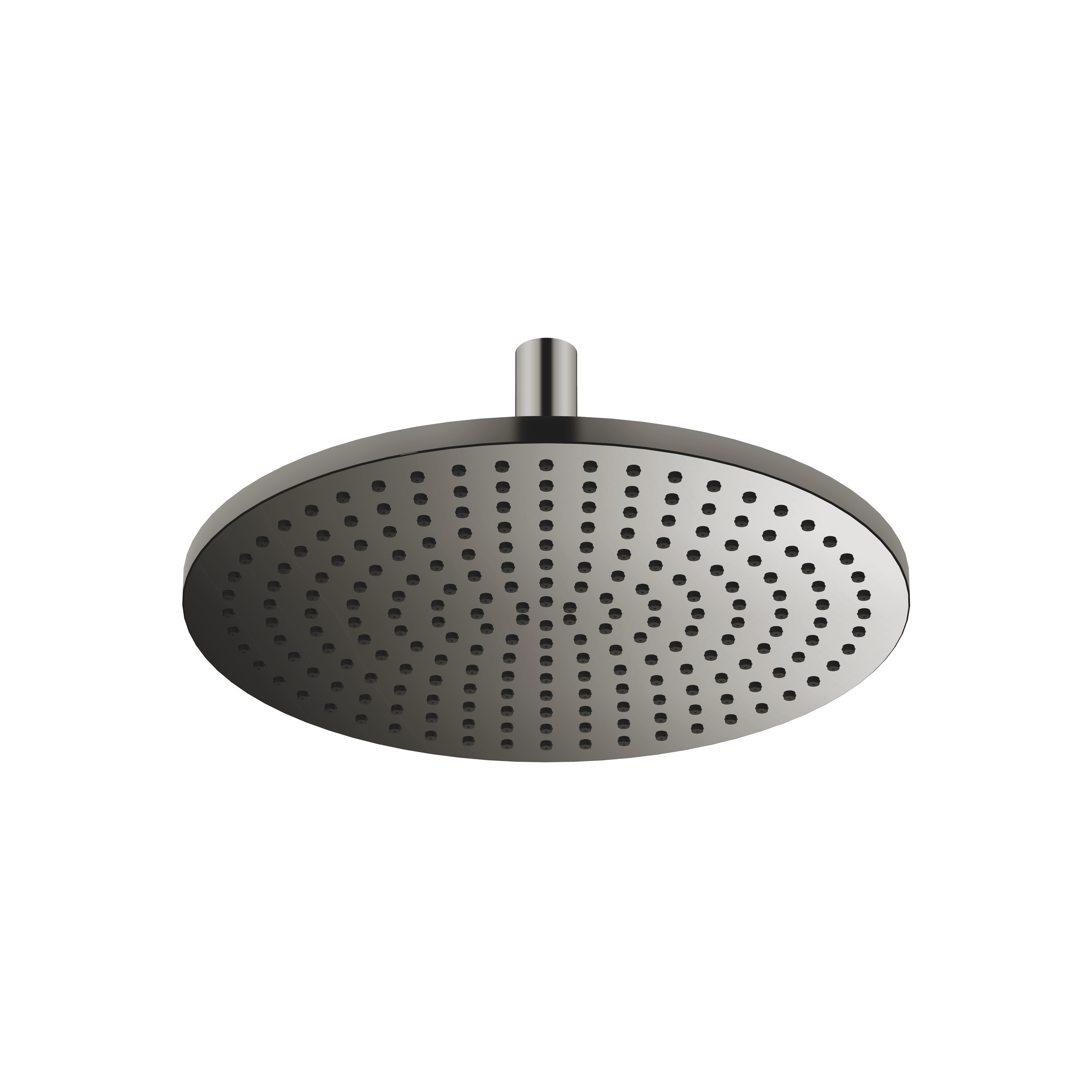 Rain shower with ceiling fixing 400 mm in Dark Chrome