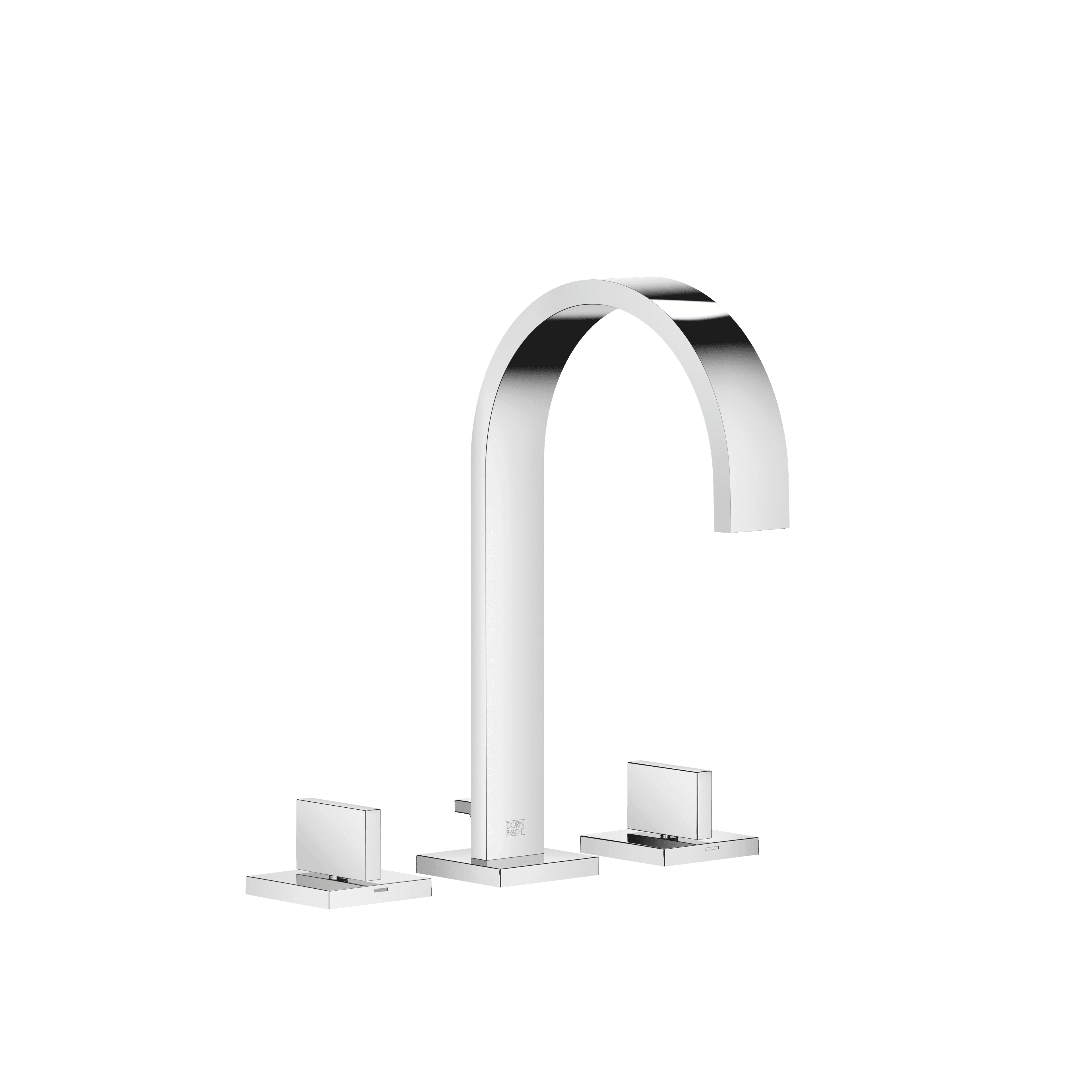 MEM Three-hole basin mixer with pop-up waste