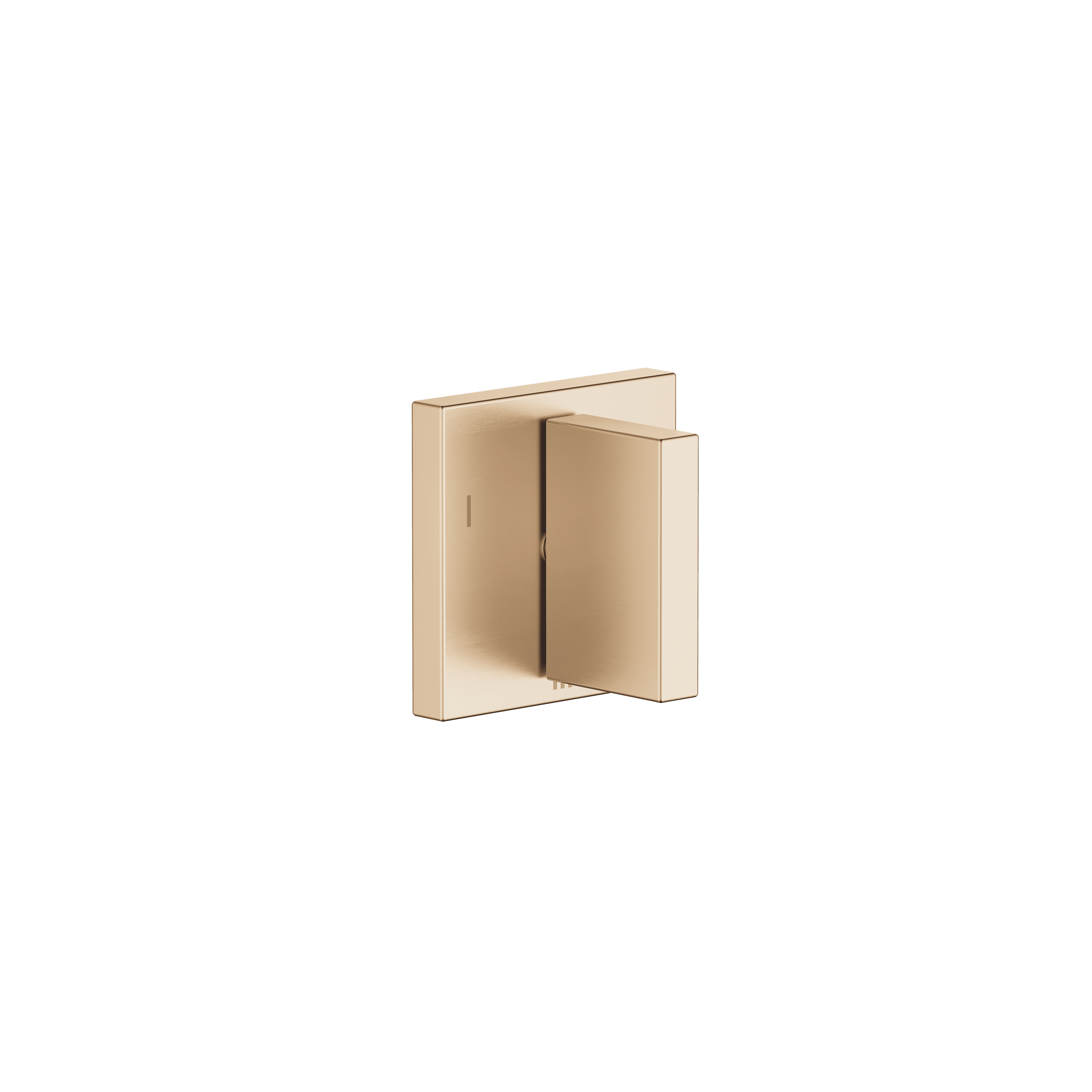 MEM Concealed three-way diverter in Brushed Champagne (22kt Gold)