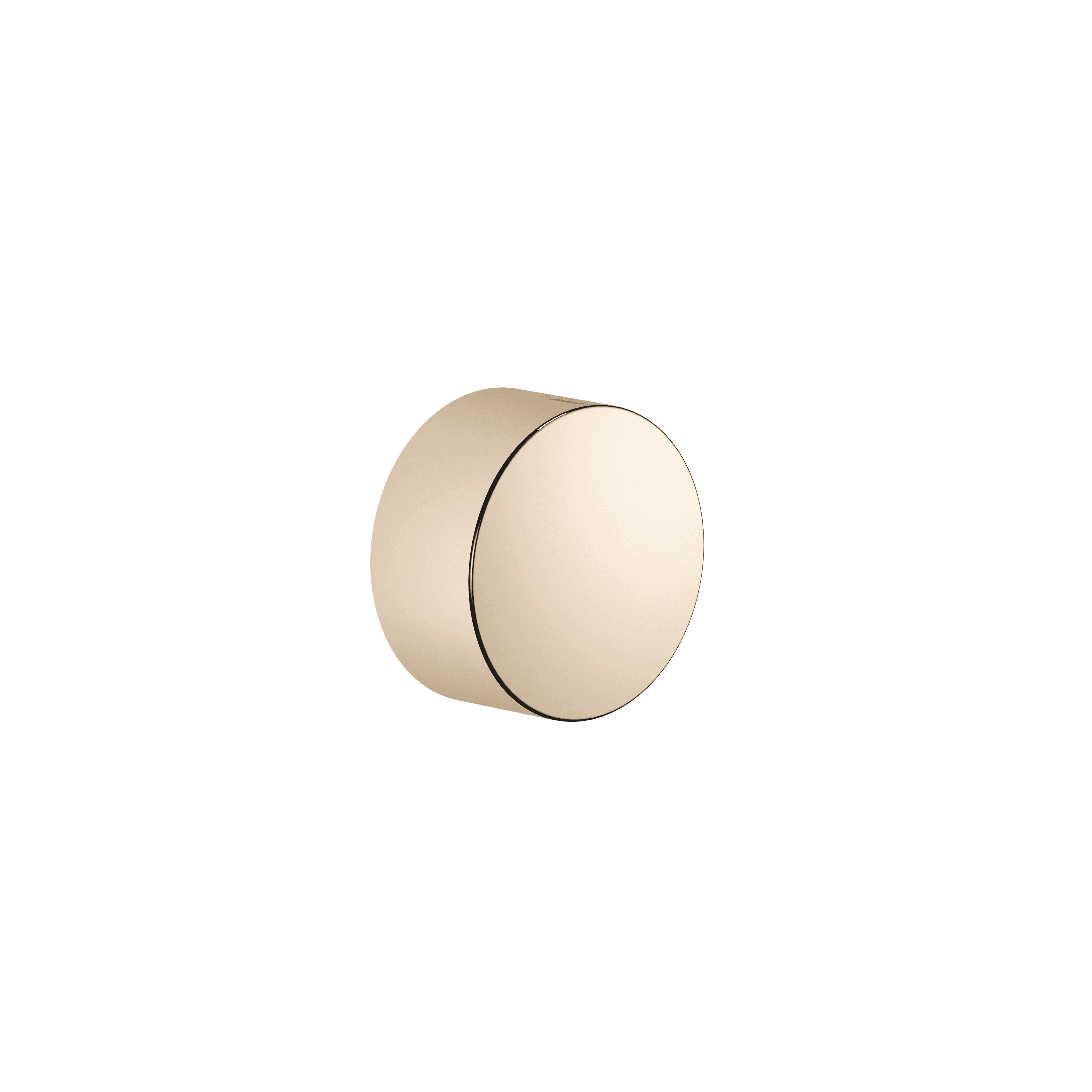 Wall valve anti-clockwise closing hot 1/2" in Champagne (22kt Gold)